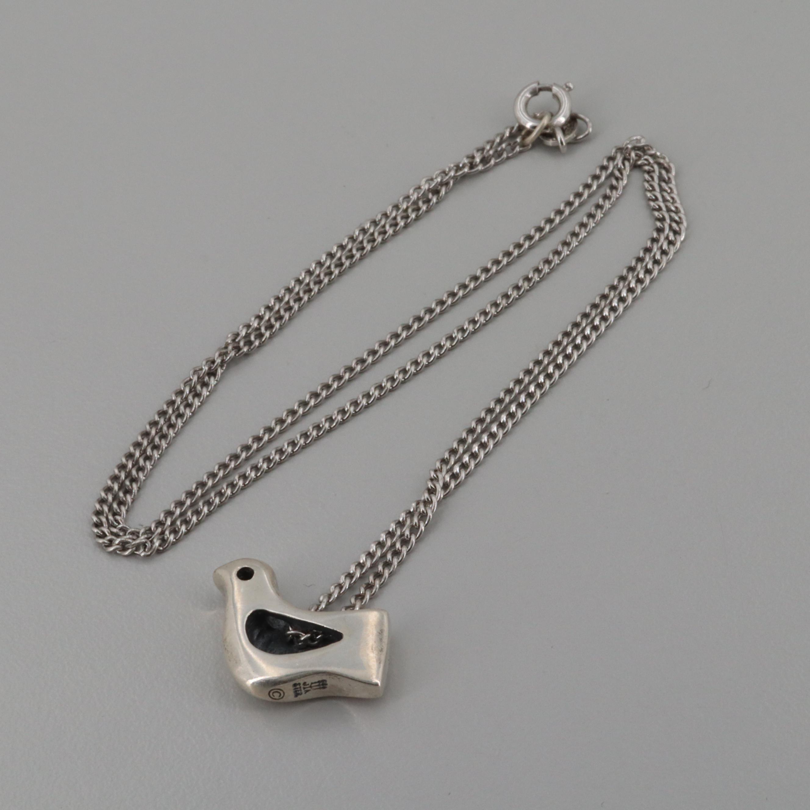 James Avery Sterling Silver Necklaces and Pendants with Religious Motif