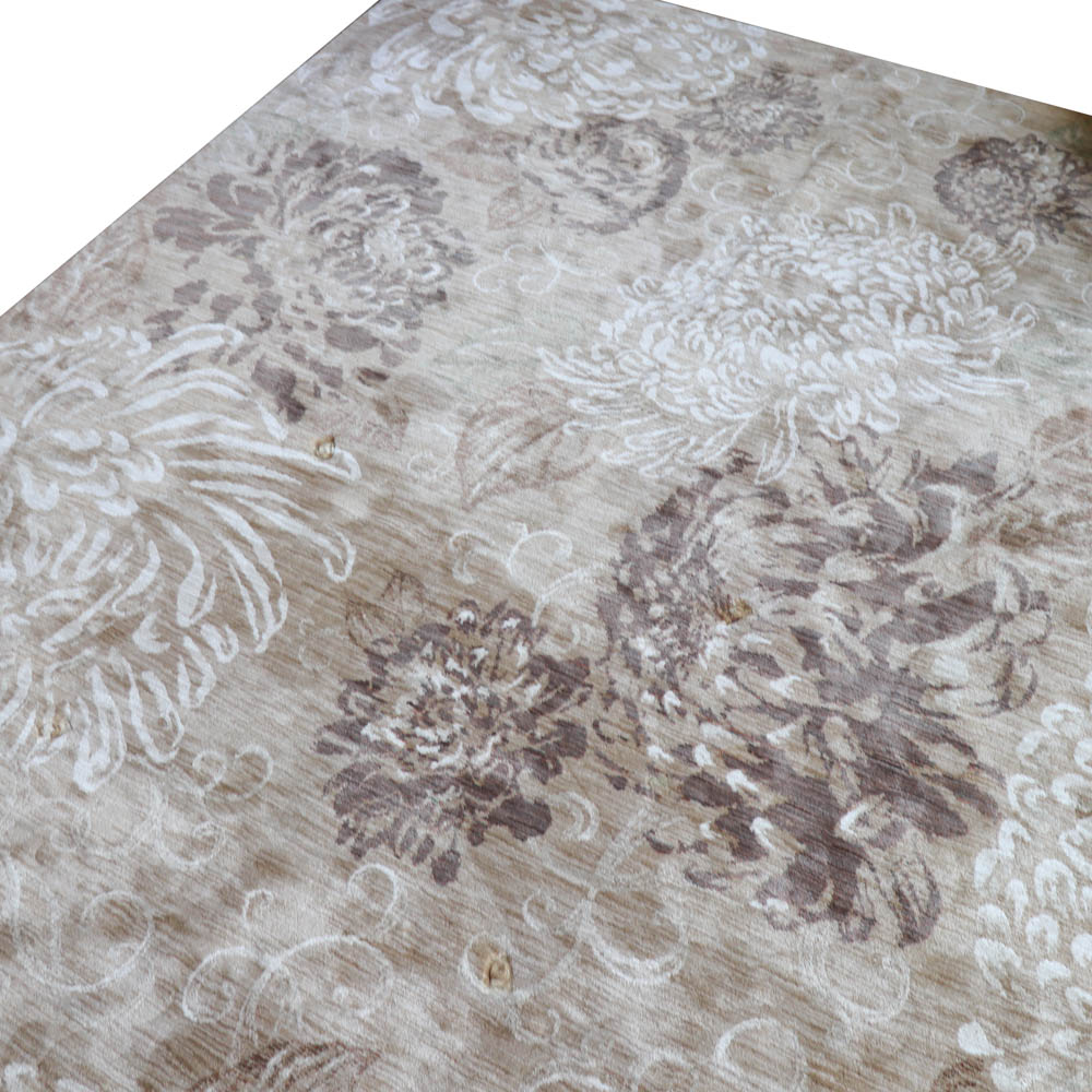 Machine Made HGTV Home "Vintage Bloom" Nylon Room Sized Rug