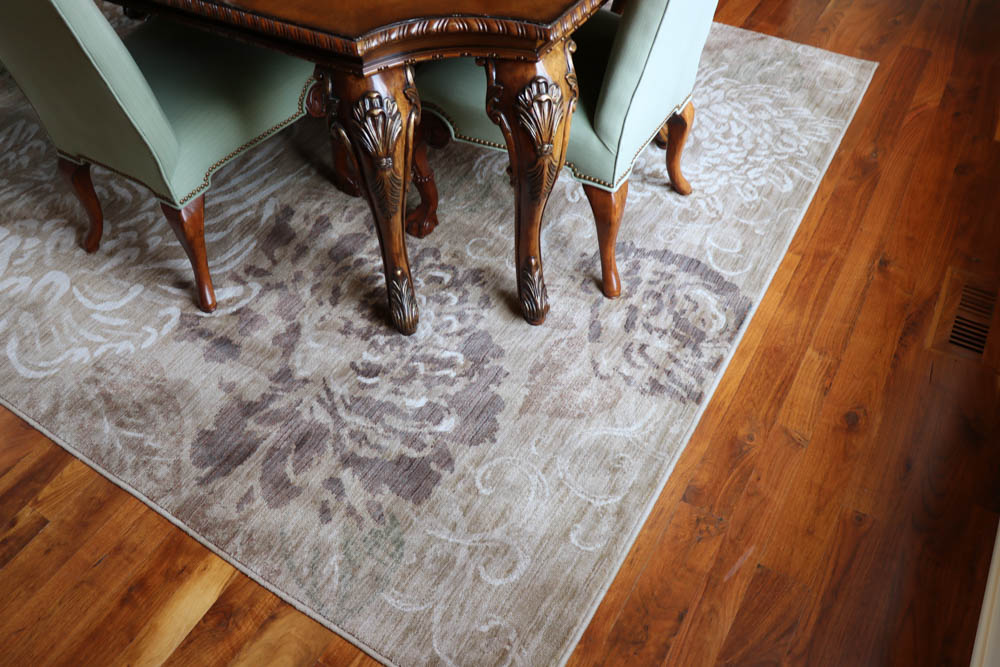 Machine Made HGTV Home "Vintage Bloom" Nylon Rug