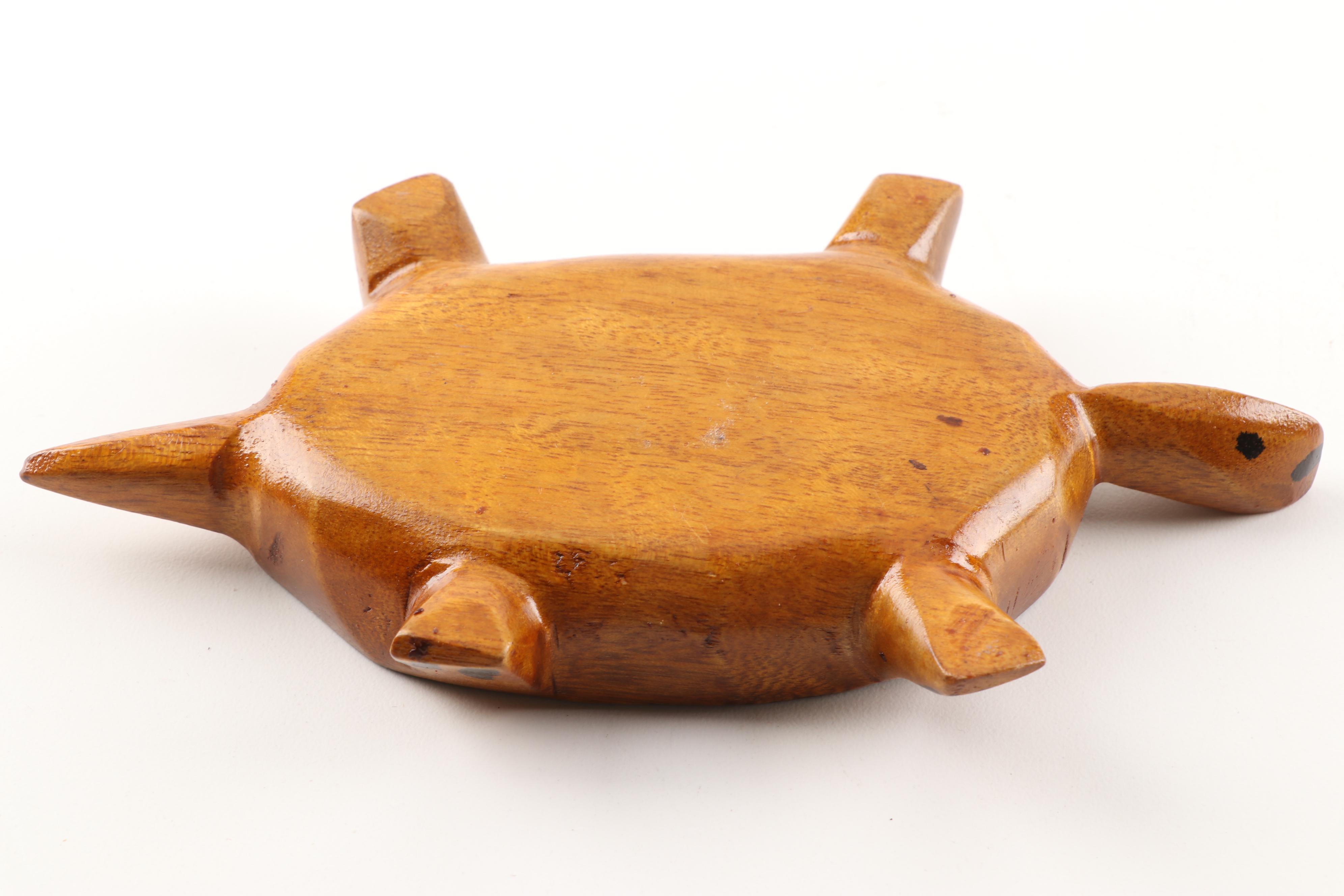 Hand-Carved Wooden Animal Figurines