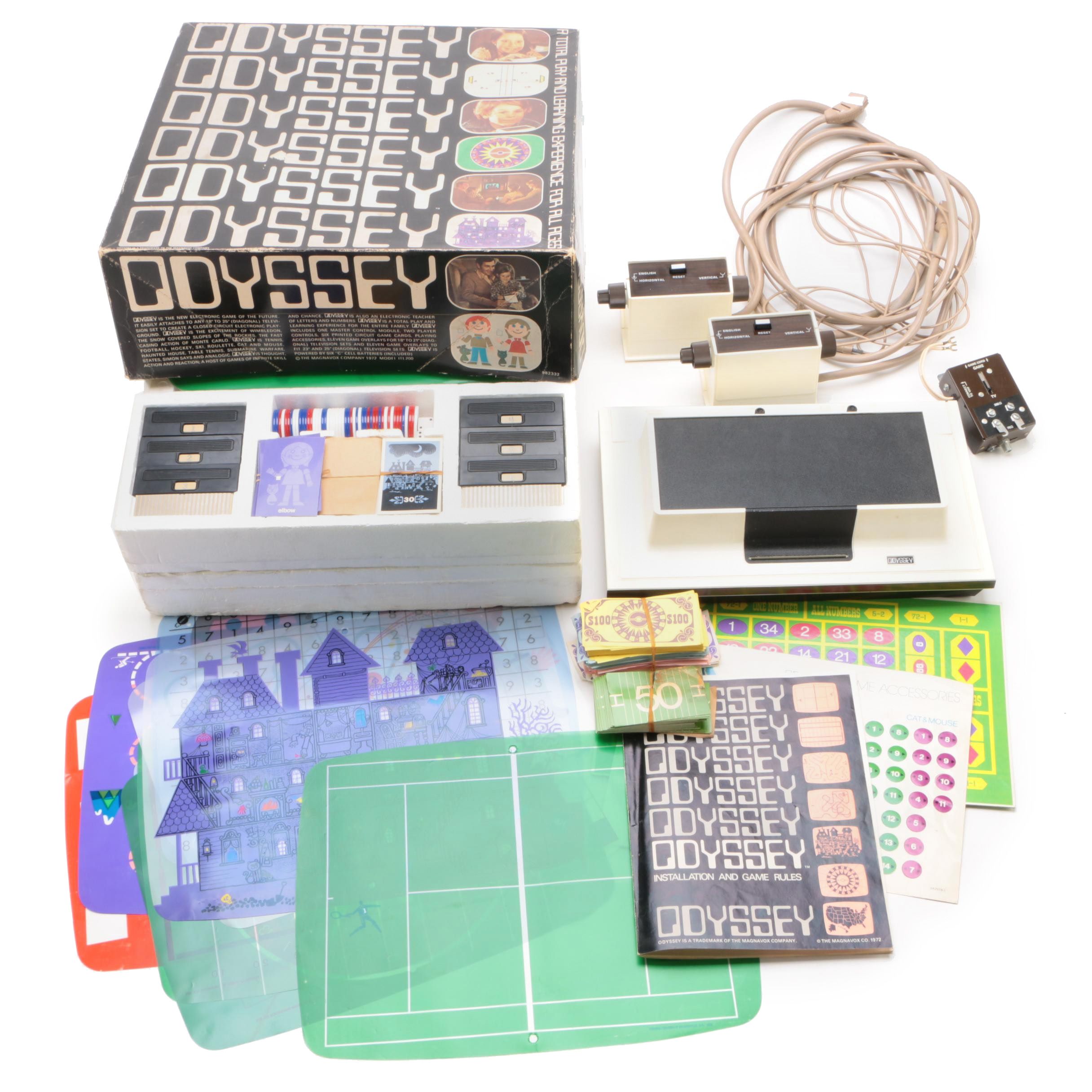 Magnavox Odyssey 1TL200 Game Console, 1972