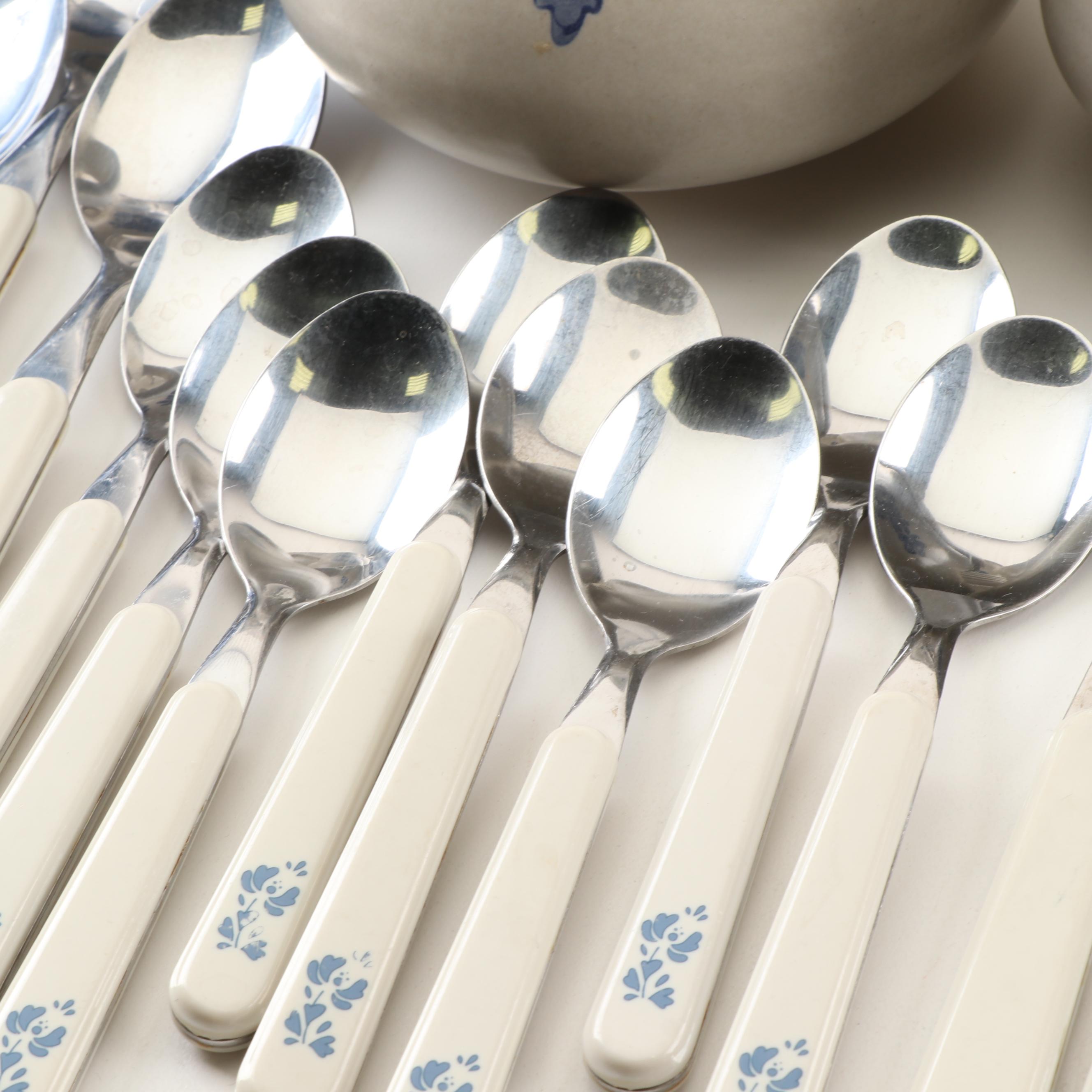 Pfaltzgraff  "Yorktowne" Stoneware Dinnerware, Vintage