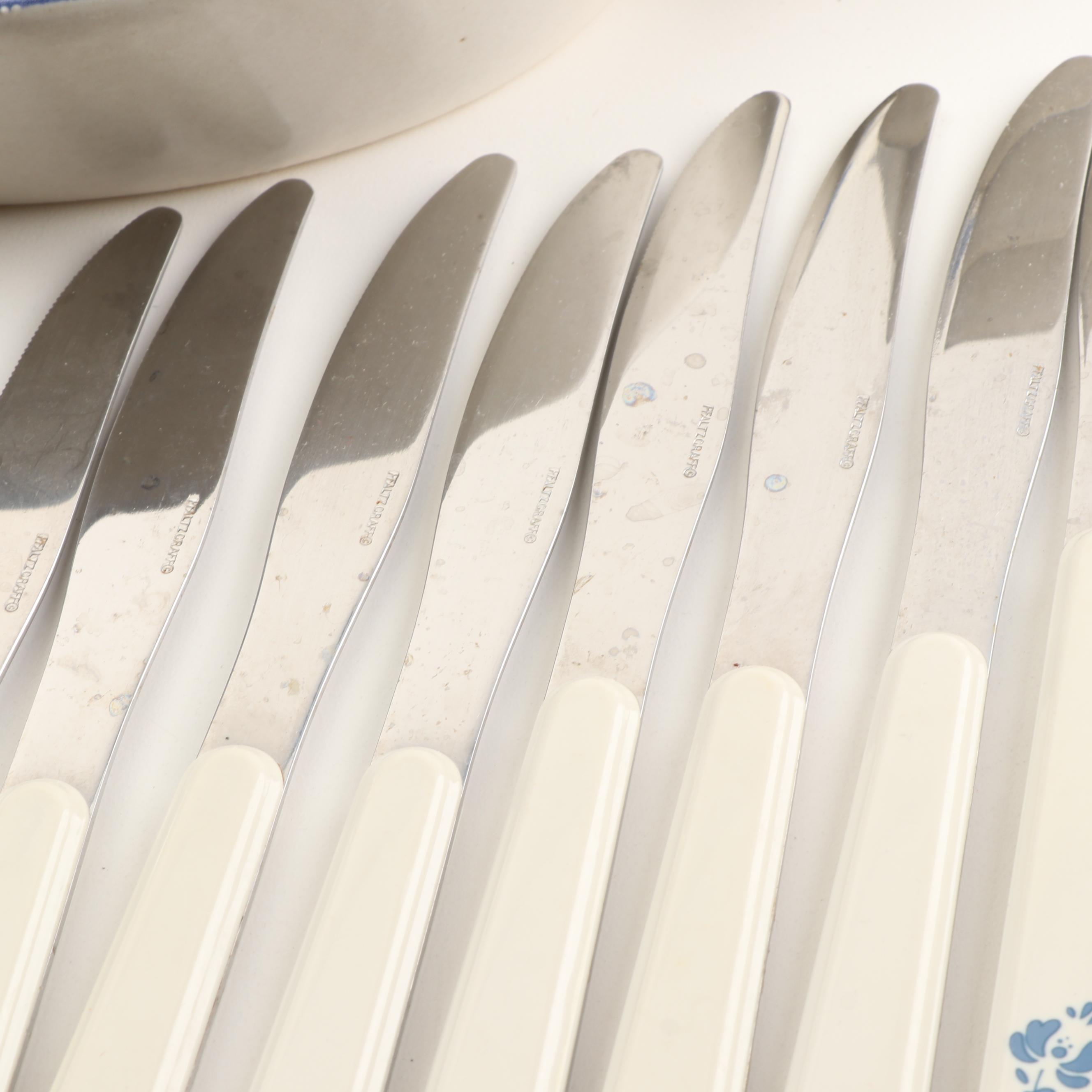 Pfaltzgraff  "Yorktowne" Stoneware Dinnerware, Vintage