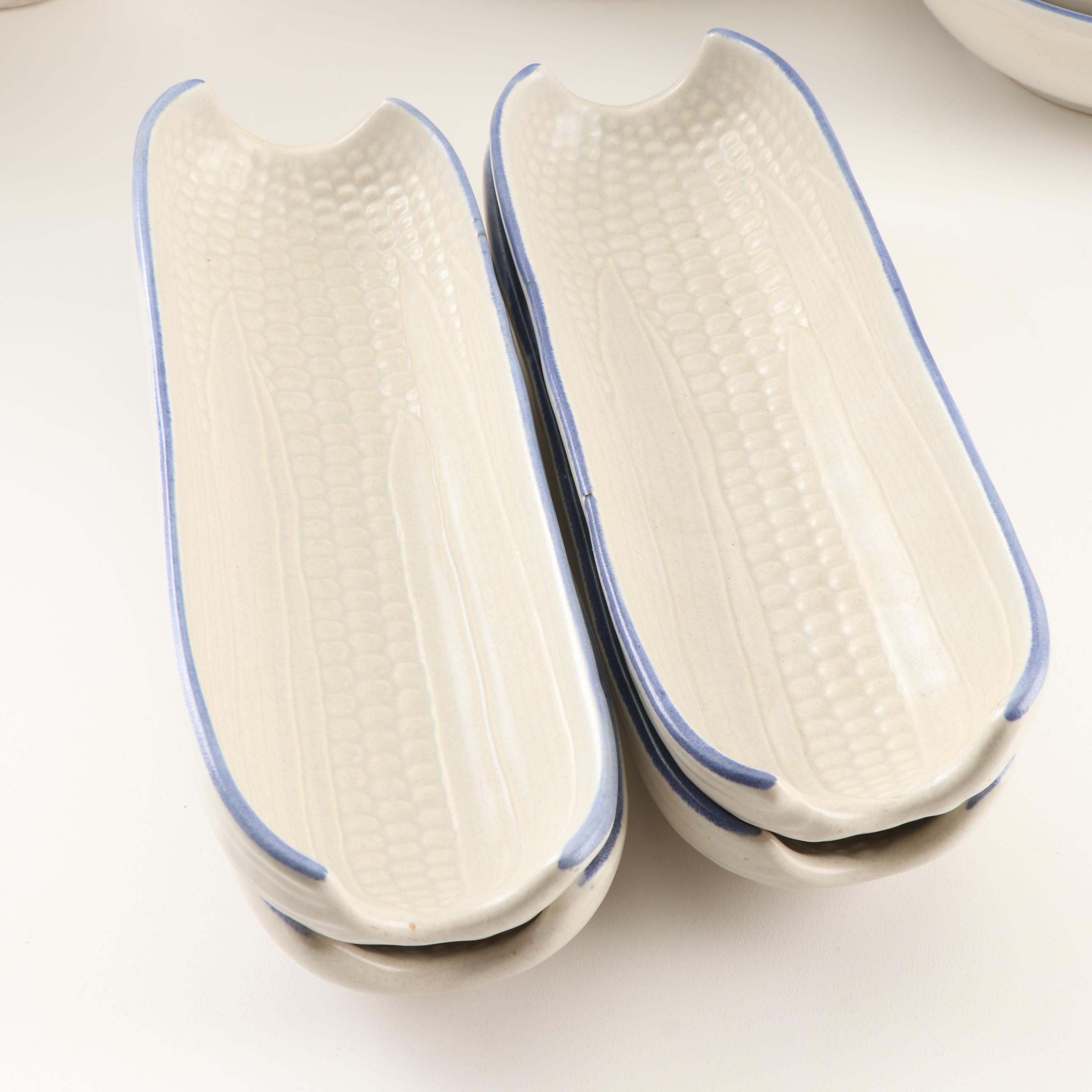 Pfaltzgraff  "Yorktowne" Stoneware Dinnerware, Vintage