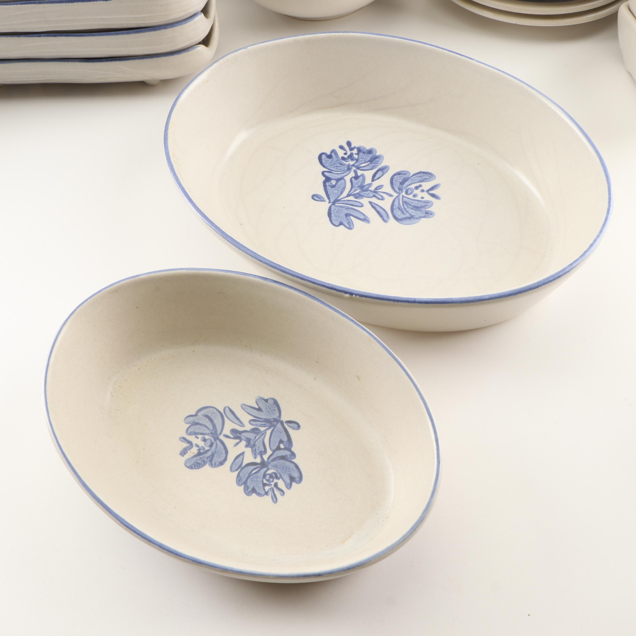 Pfaltzgraff  "Yorktowne" Stoneware Dinnerware, Vintage