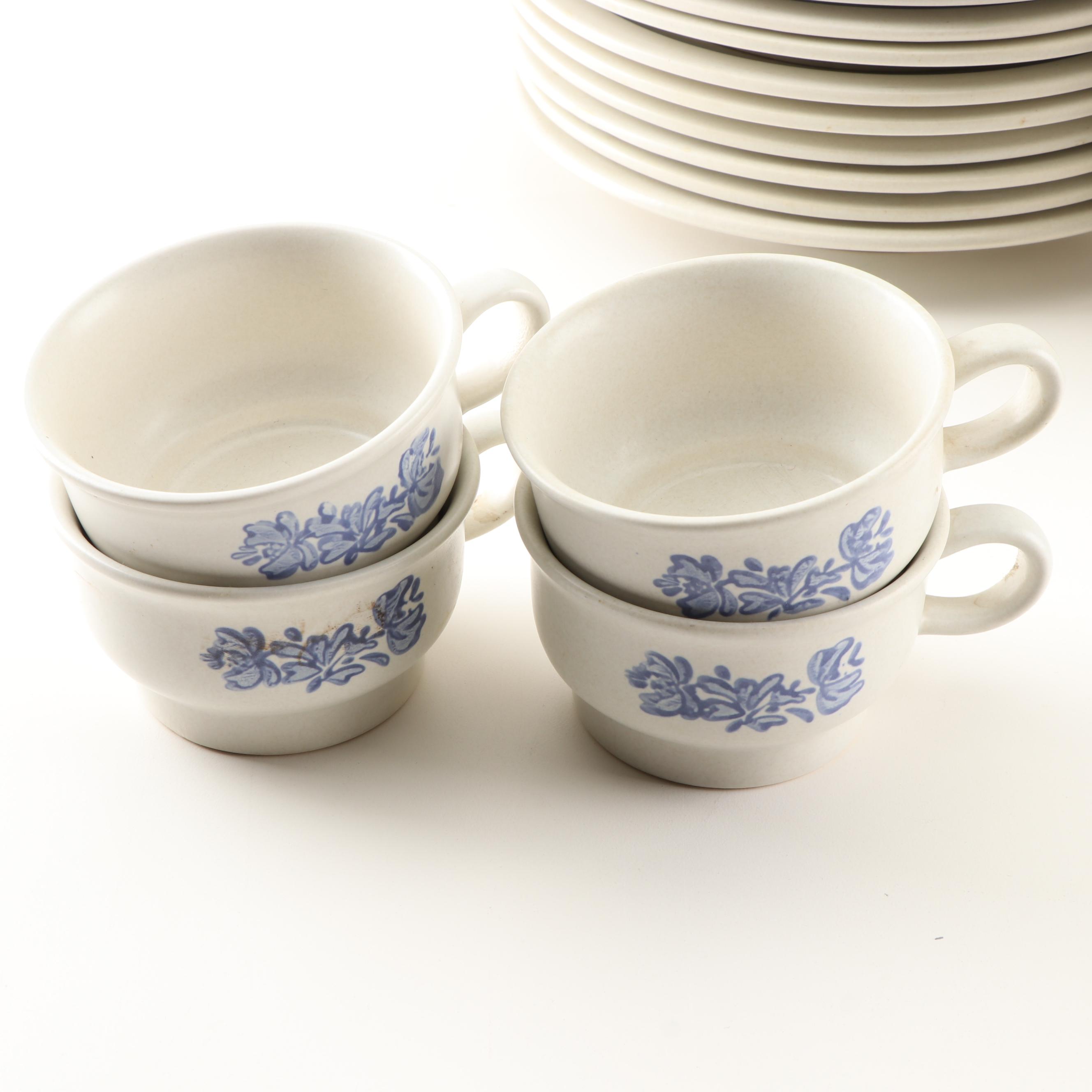 Pfaltzgraff  "Yorktowne" Stoneware Dinnerware, Vintage