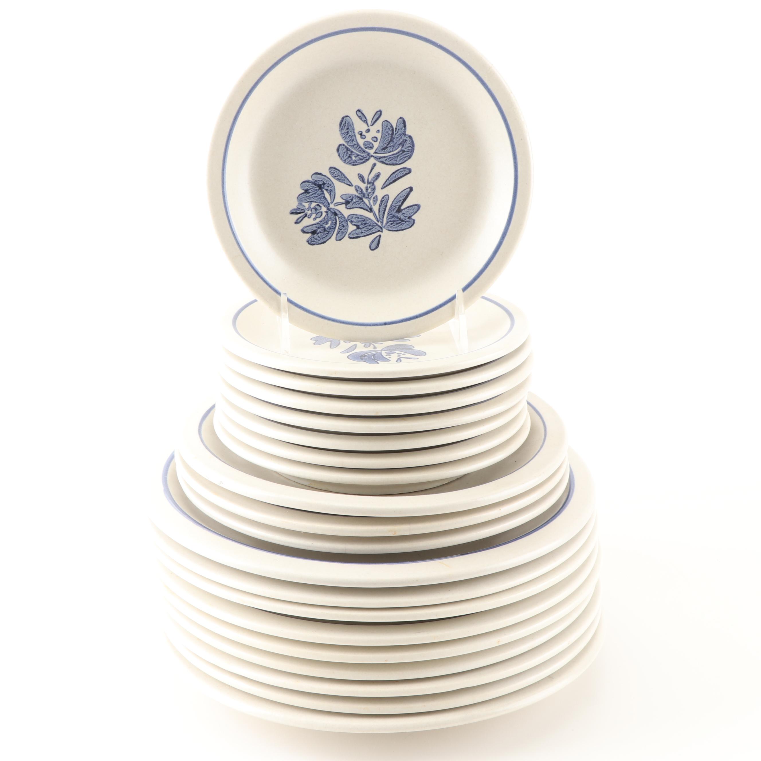 Pfaltzgraff  "Yorktowne" Stoneware Dinnerware, Vintage