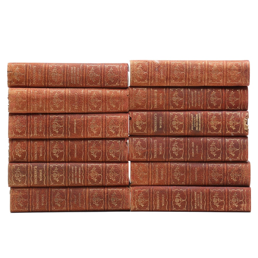 "Thackeray's Works" Twelve Volume Set