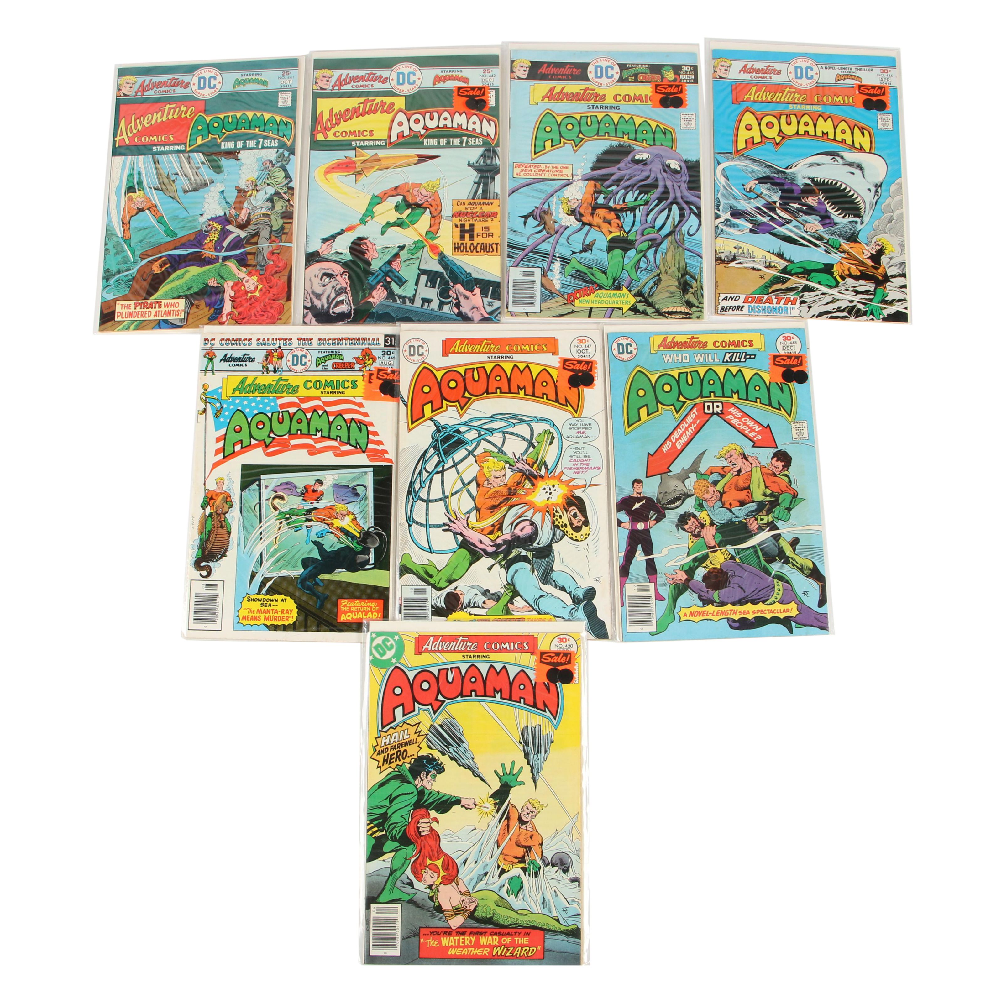 Adventure Comics Starring Aquaman, 1970s