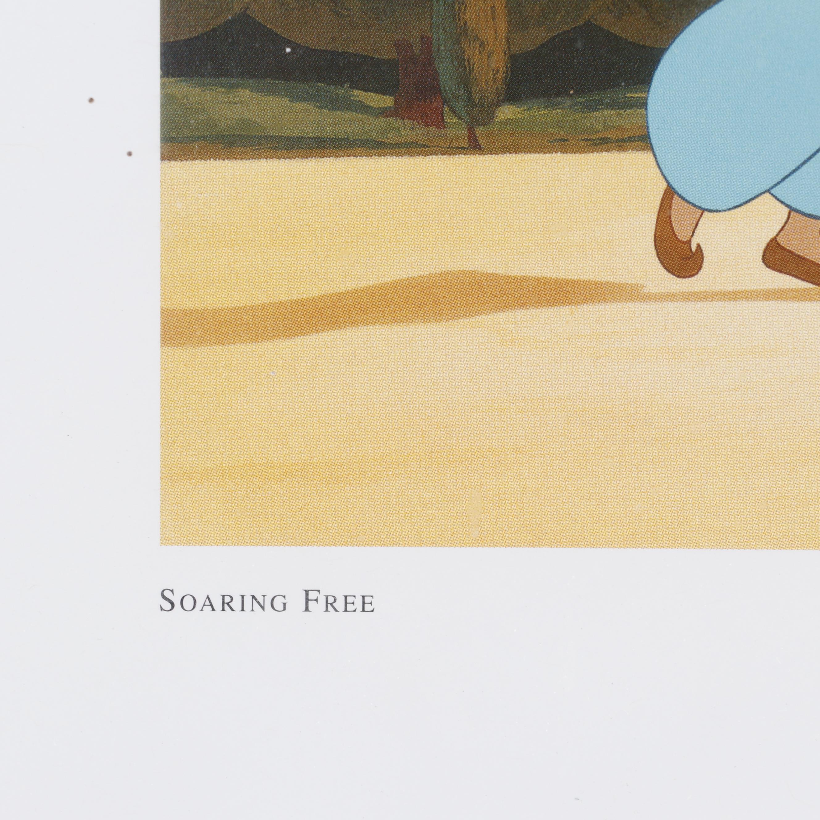 Disney Offset Lithograph from "Aladdin"