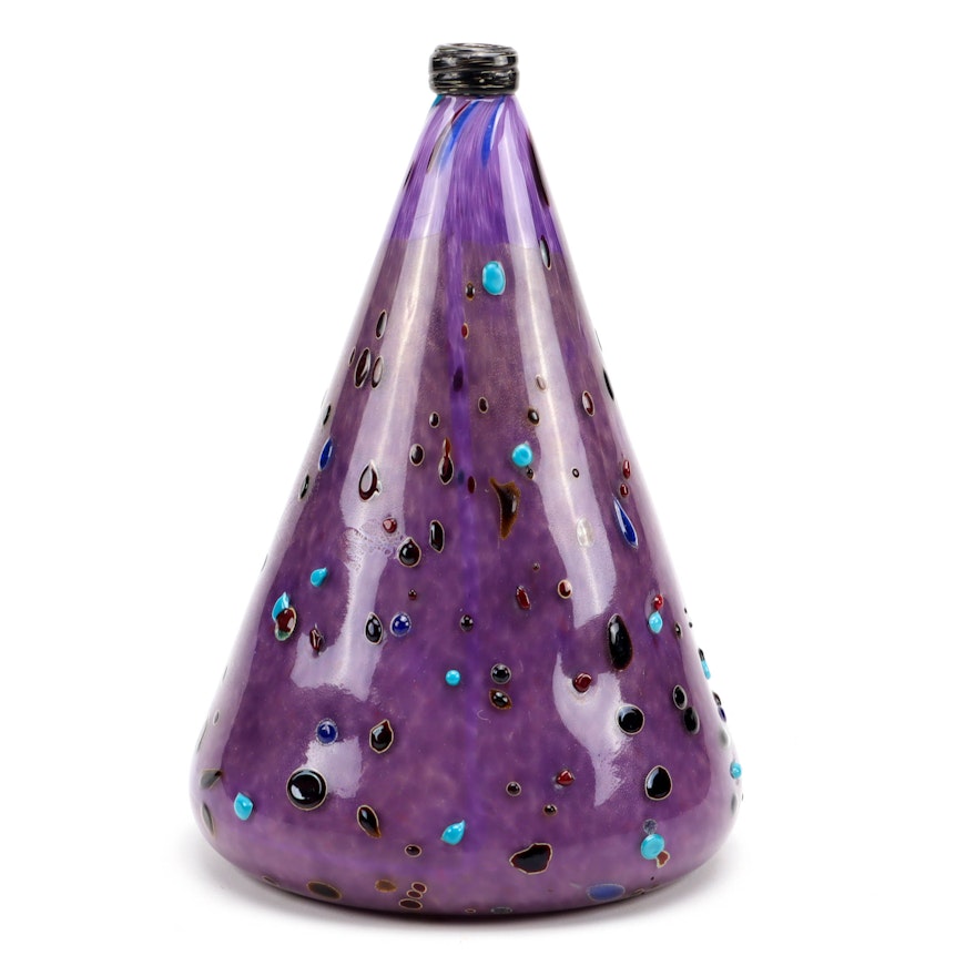 Cliff Goodman Art Glass Vase