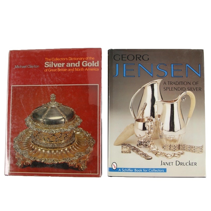 Silver Reference Books including "Georg Jensen: A Tradition of Splendid Silver"