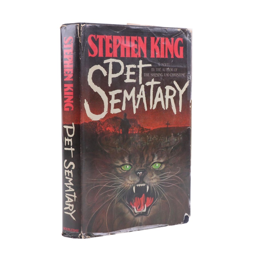 First Edition "Pet Sematary" by Stephen King, 1983