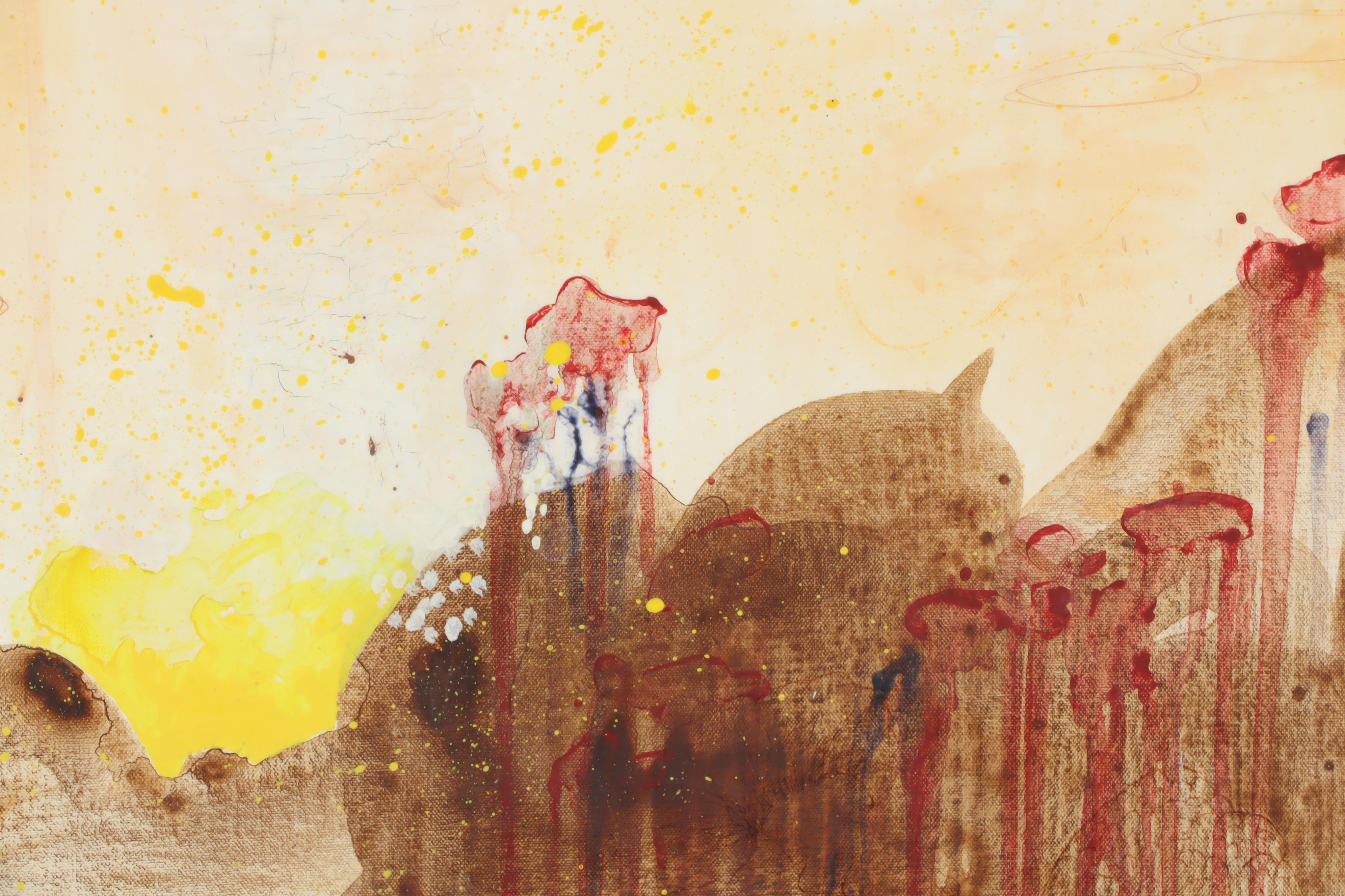 Susan Emmerson Abstract Acrylic Painting