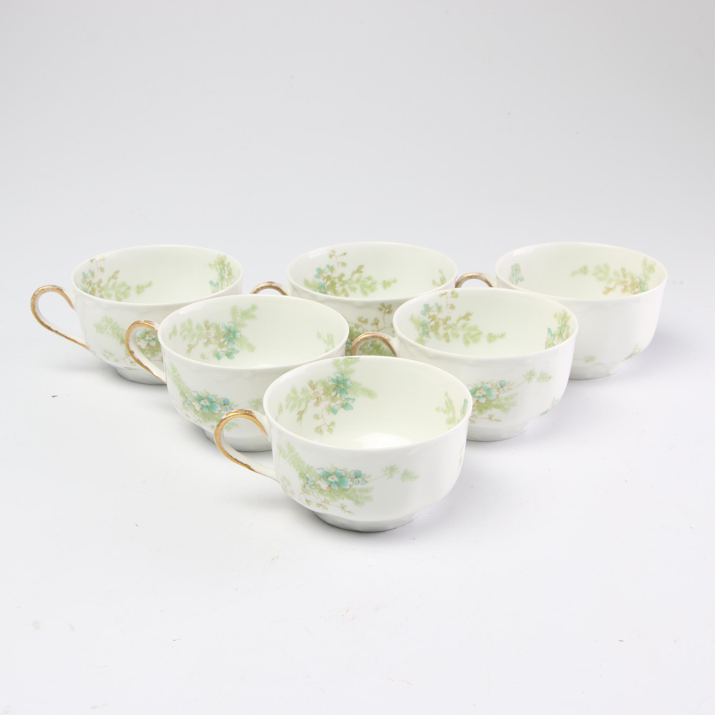 Haviland & Co. Limoges Porcelain Dinnerware, Mid-Century