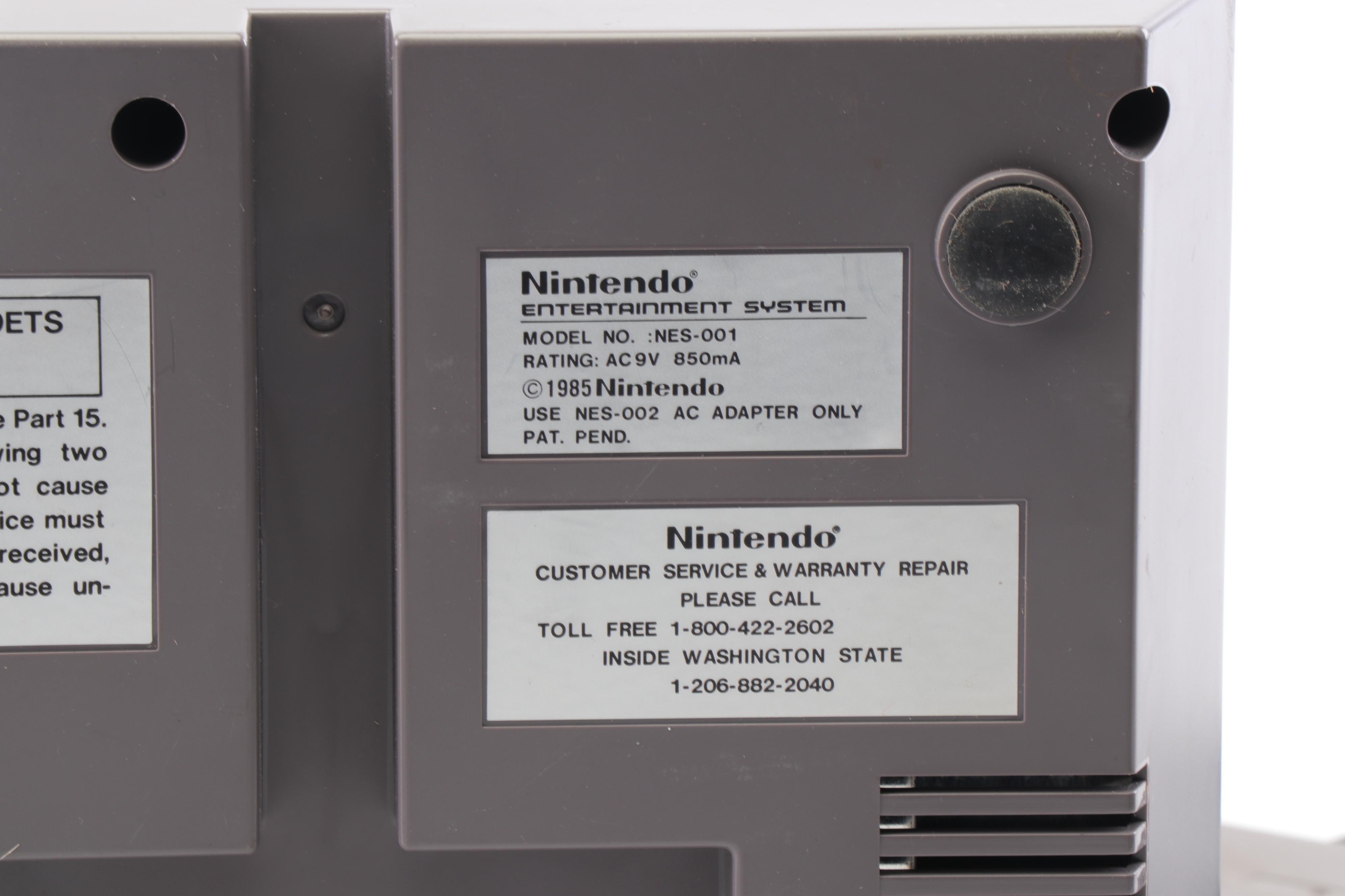 Nintendo Entertainment System with Games and Original Game Boy, 1980s