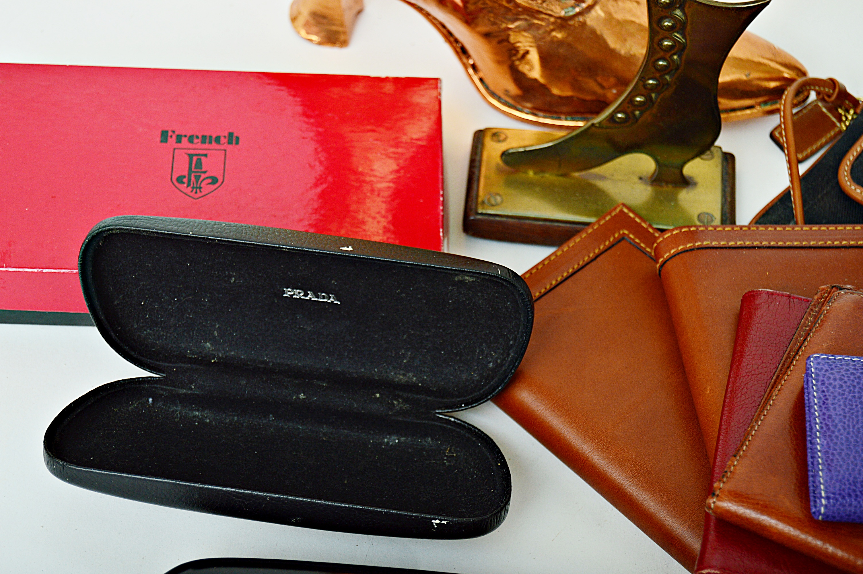 Fendi, Gucci, Bulova, Coach and More Accessories with Cases, Jewelry Bags, etc.