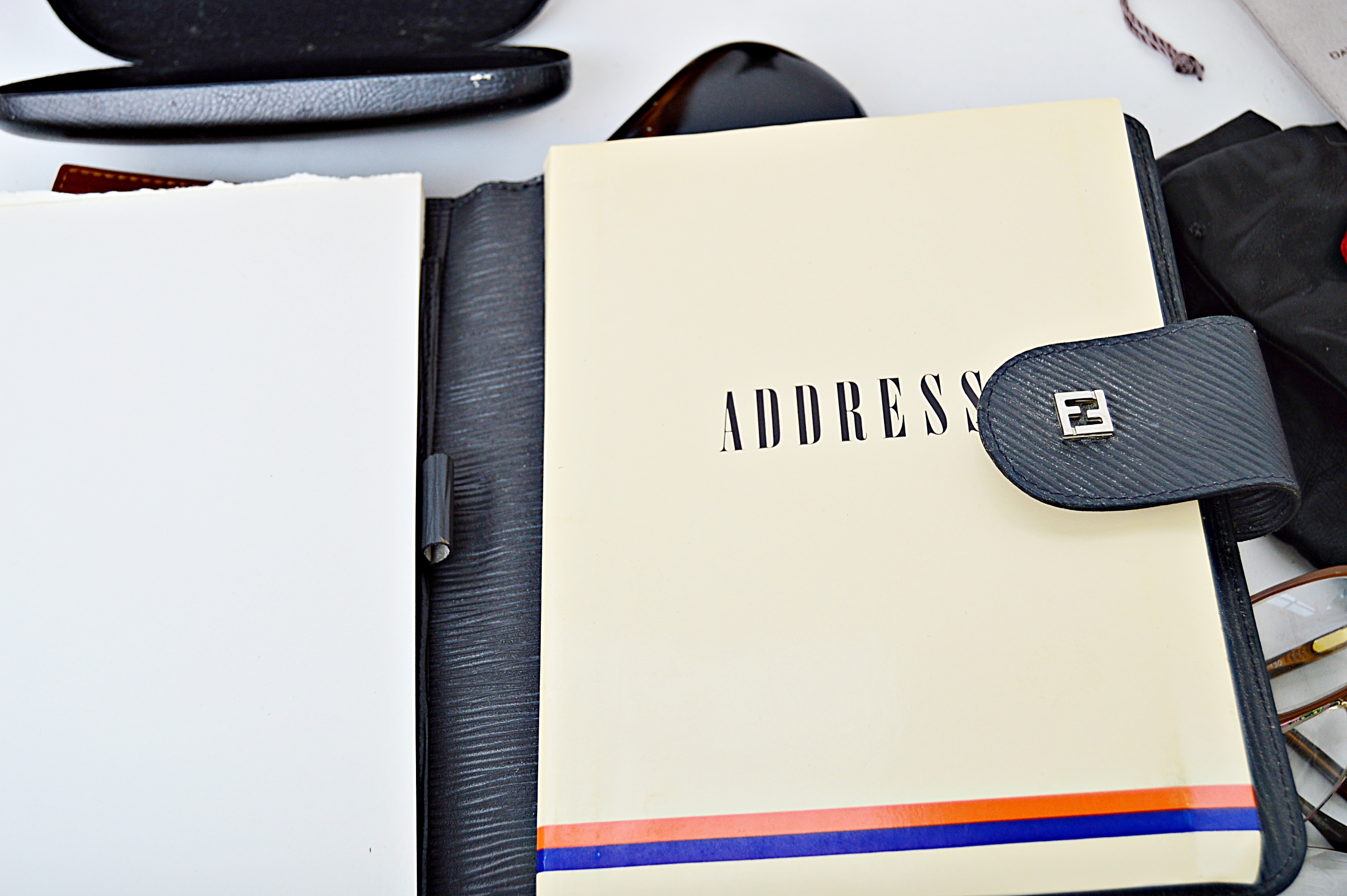 Fendi, Gucci, Bulova, Coach and More Accessories with Cases, Jewelry Bags, etc.