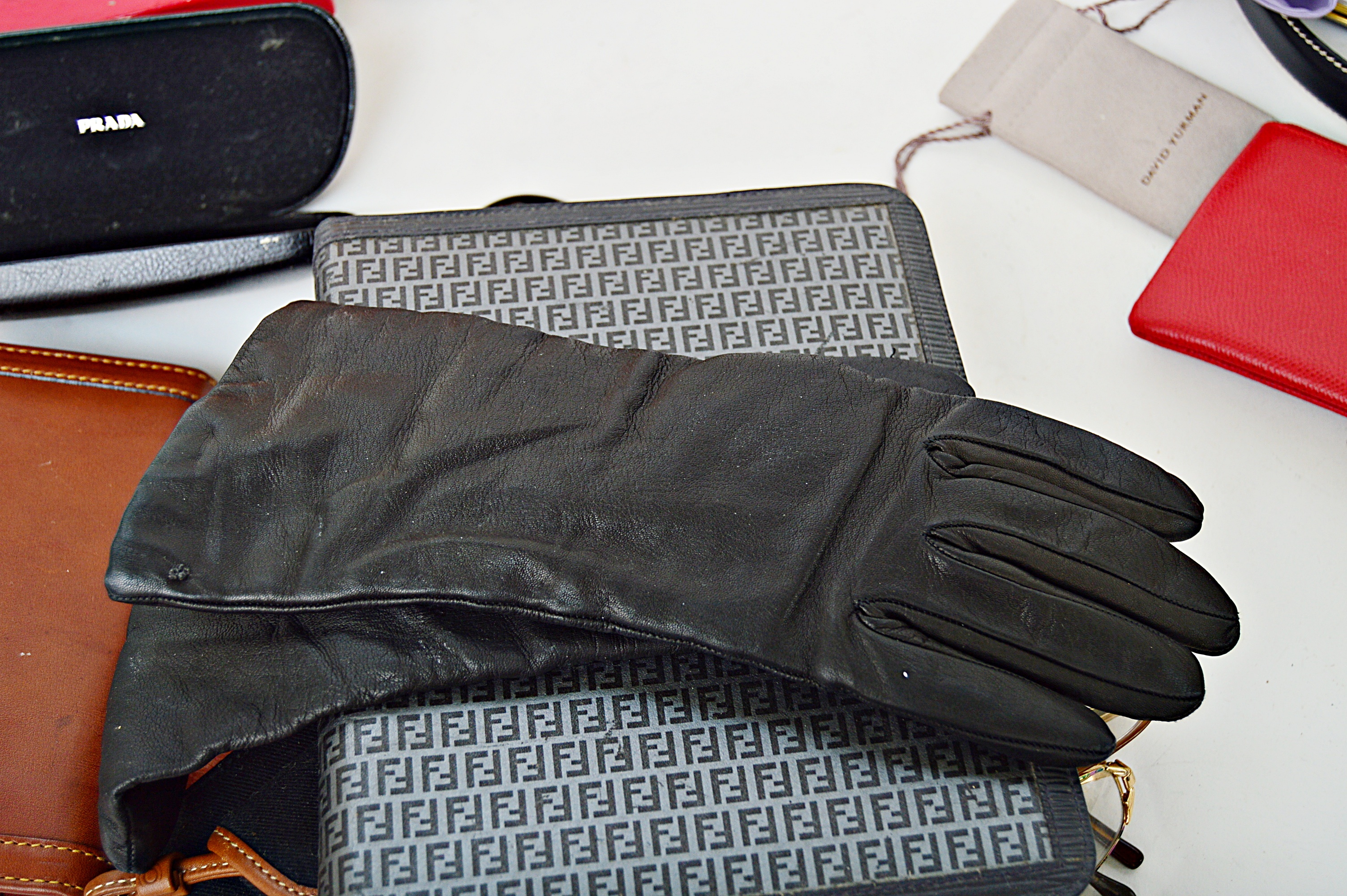 Fendi, Gucci, Bulova, Coach and More Accessories with Cases, Jewelry Bags, etc.