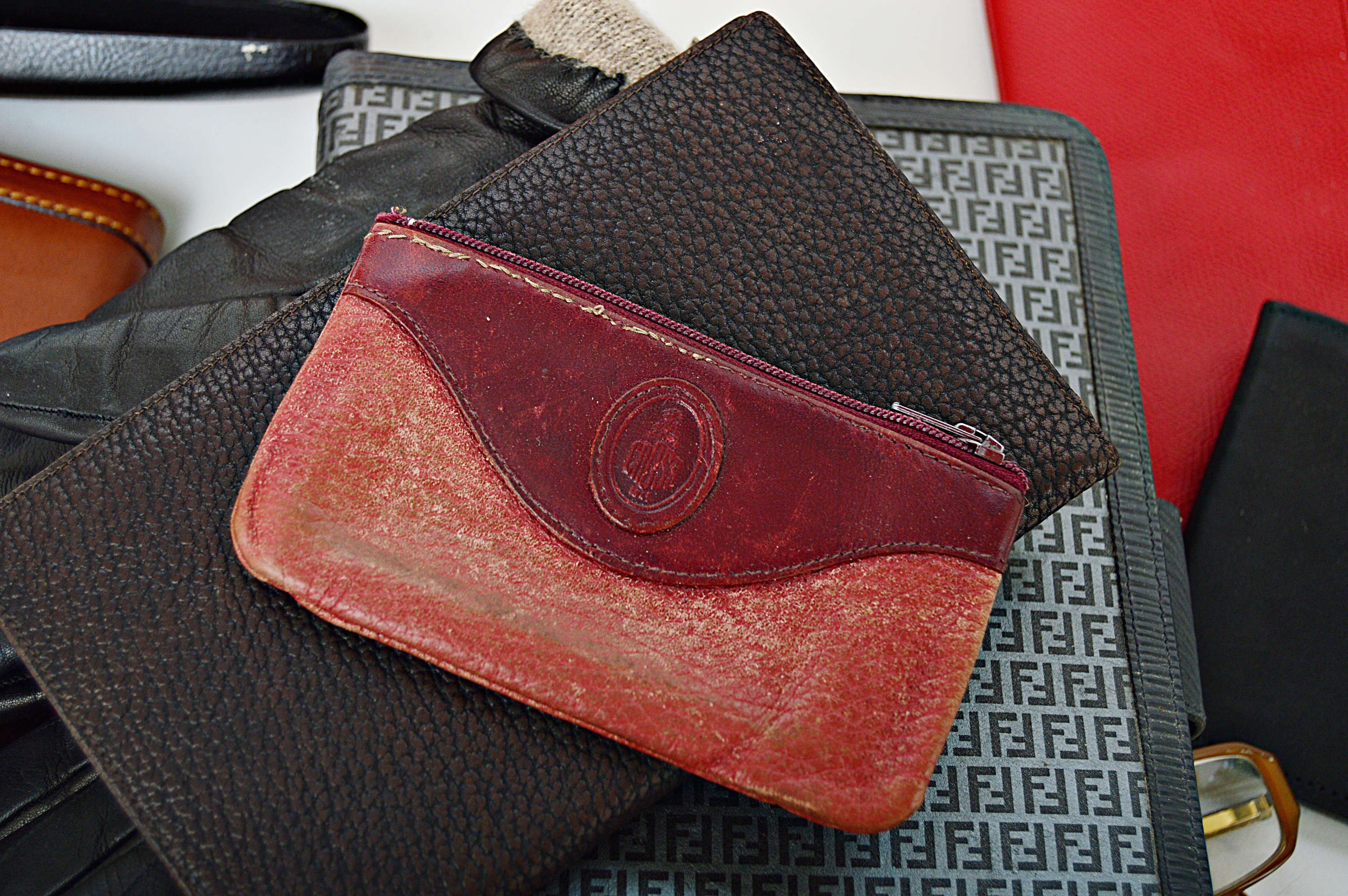 Fendi, Gucci, Bulova, Coach and More Accessories with Cases, Jewelry Bags, etc.