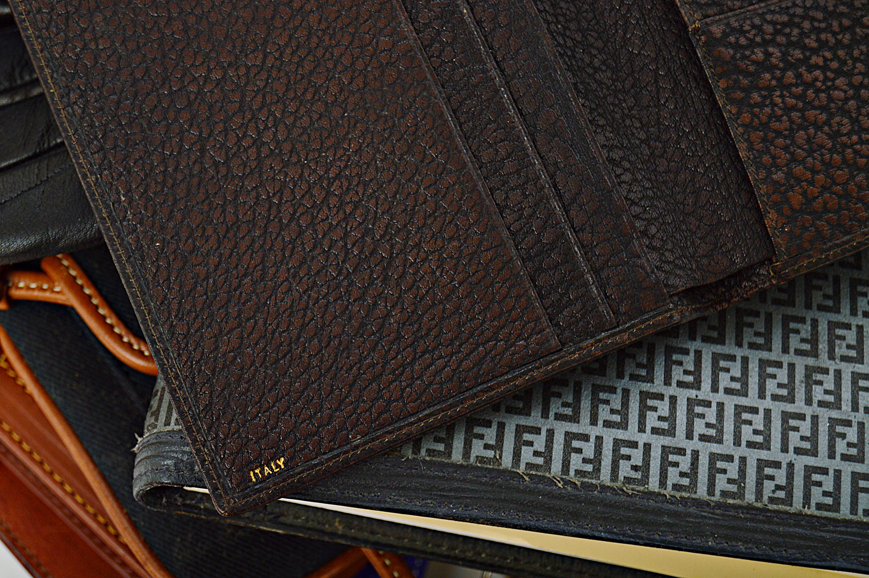 Fendi, Gucci, Bulova, Coach and More Accessories with Cases, Jewelry Bags, etc.