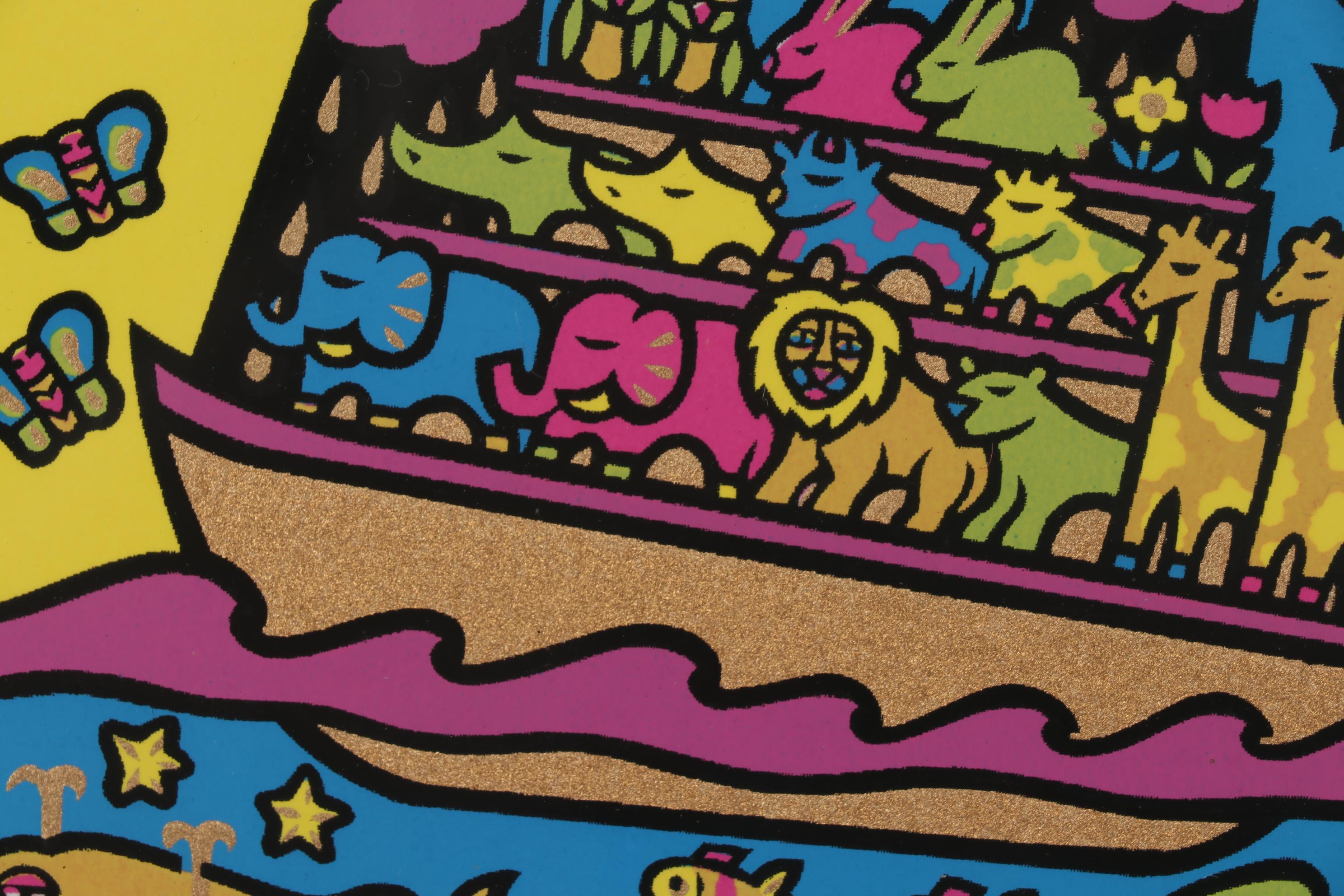 Holly Sue Buningh Serigraphs "Noah's Ark", "Noah's Journey" and "Noah's Arrival"