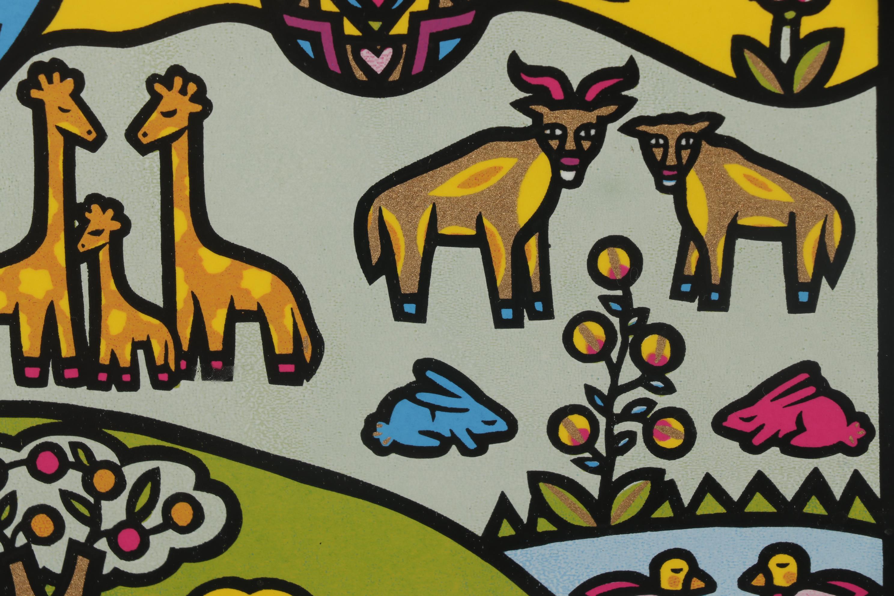 Holly Sue Buningh Serigraphs "Noah's Ark", "Noah's Journey" and "Noah's Arrival"