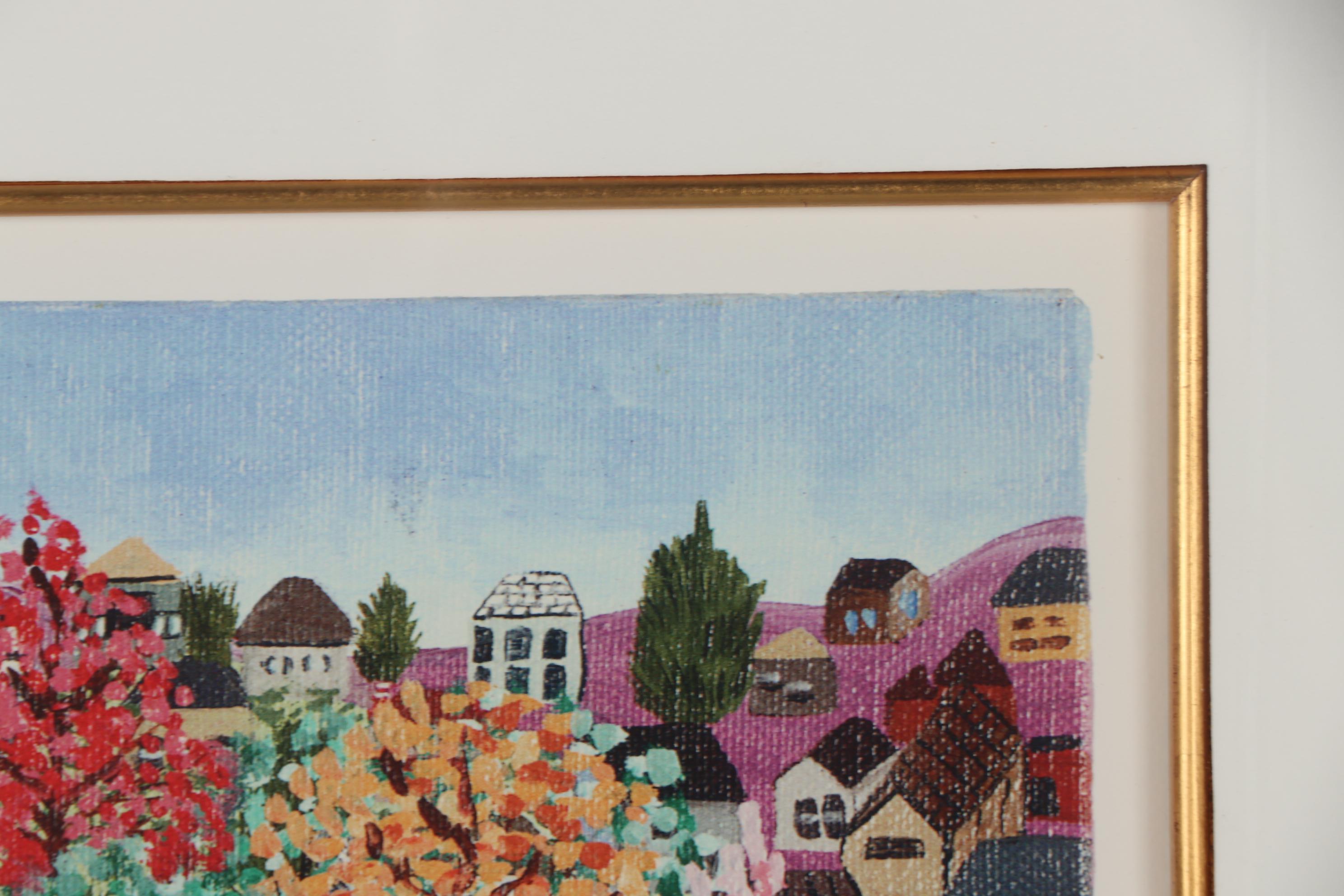 Kristin Nelson Giclée "Safe at Home", 2002