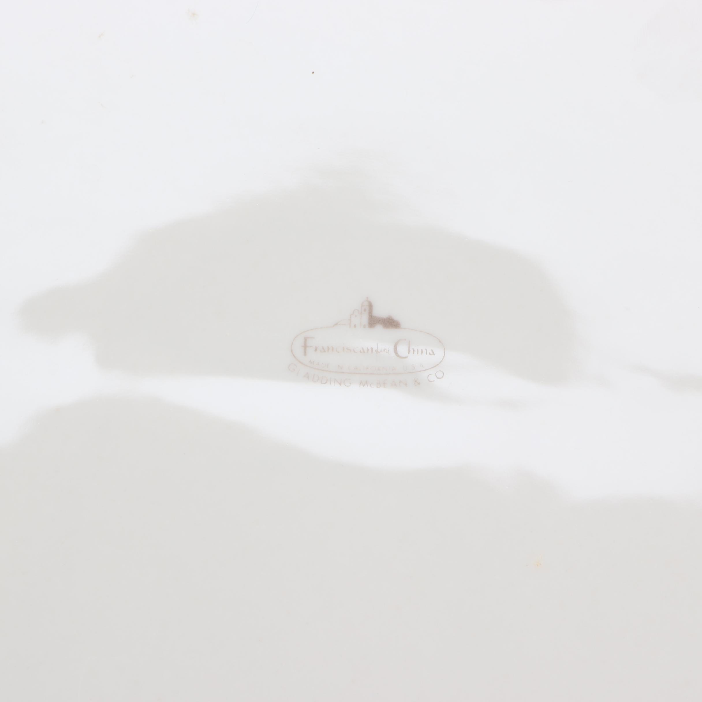 Lenox Porcelain "Olympia PL" and Other Dinnerware, Late 20th Century