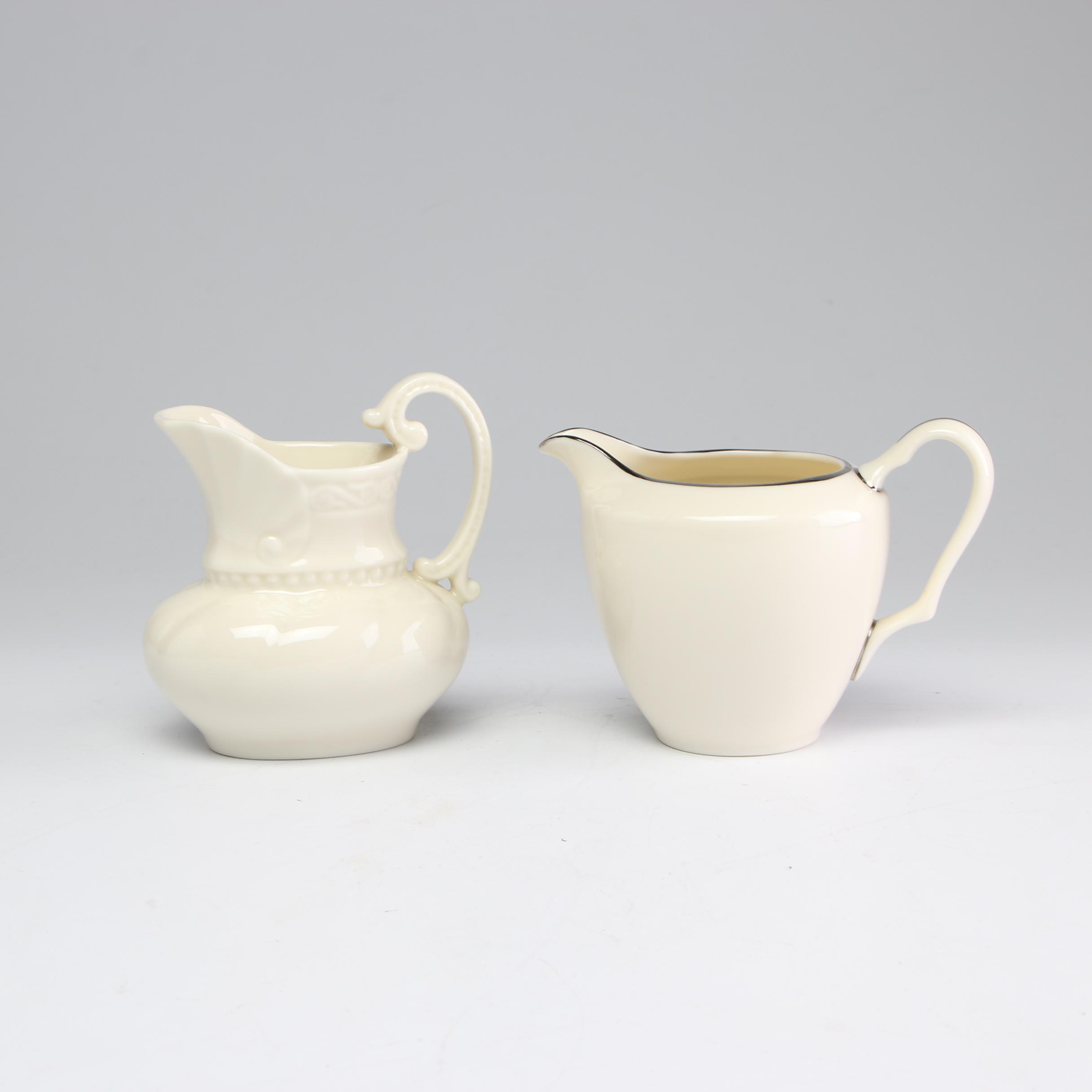 Lenox Porcelain "Olympia PL" and Other Dinnerware, Late 20th Century