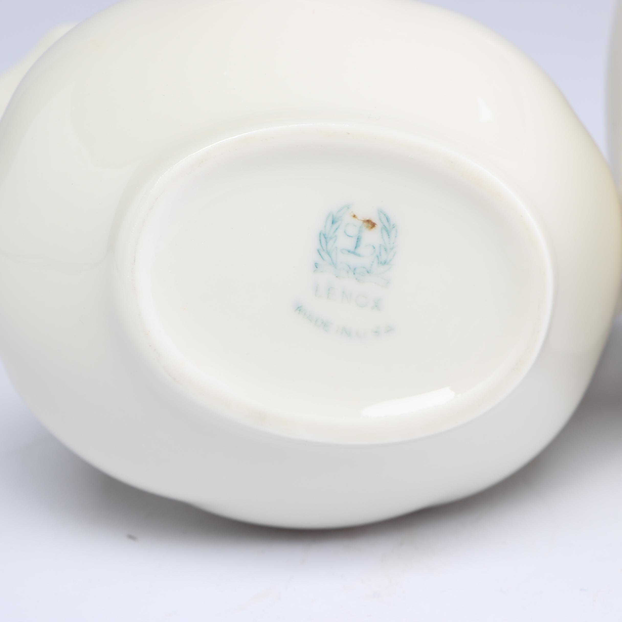 Lenox Porcelain "Olympia PL" and Other Dinnerware, Late 20th Century