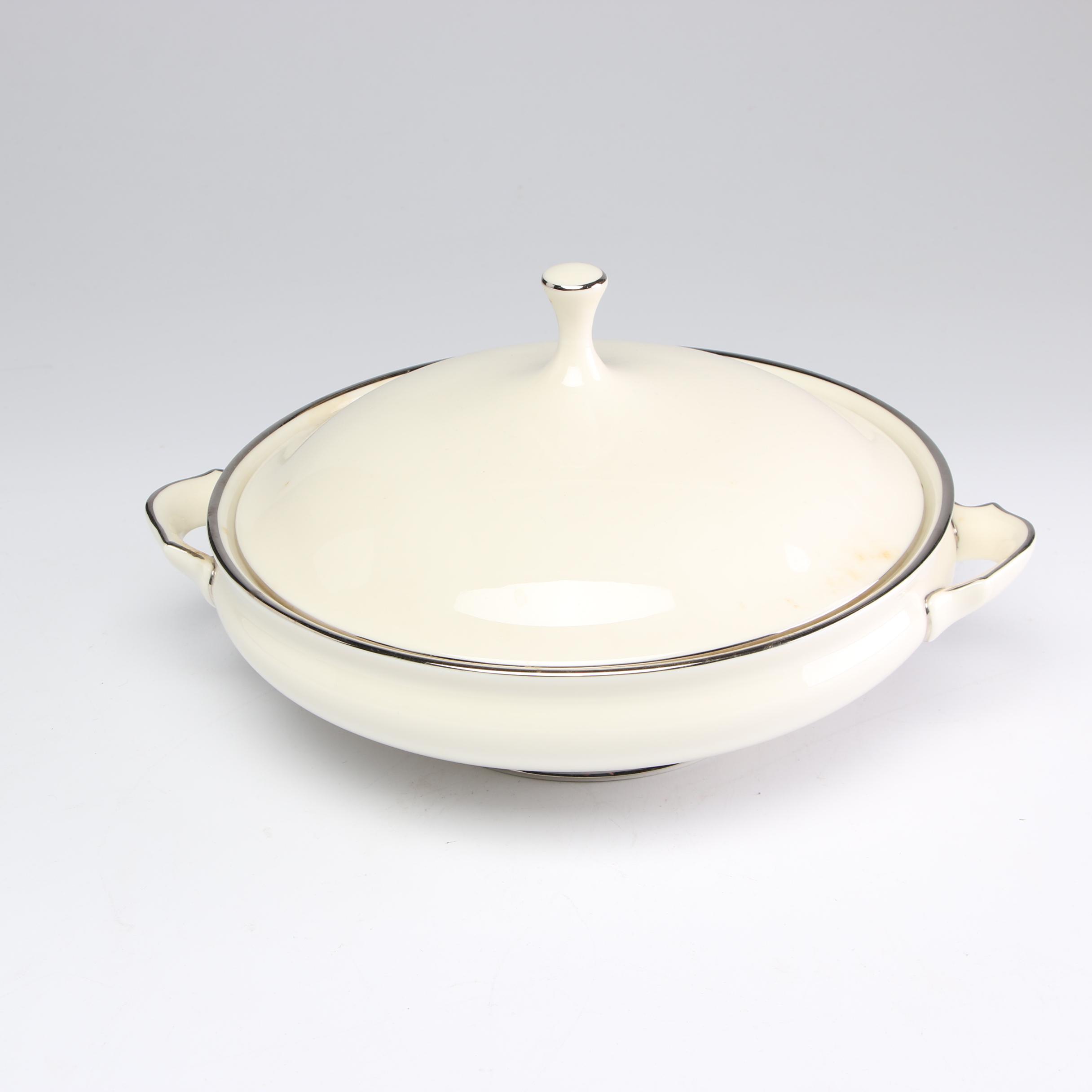 Lenox Porcelain "Olympia PL" and Other Dinnerware, Late 20th Century