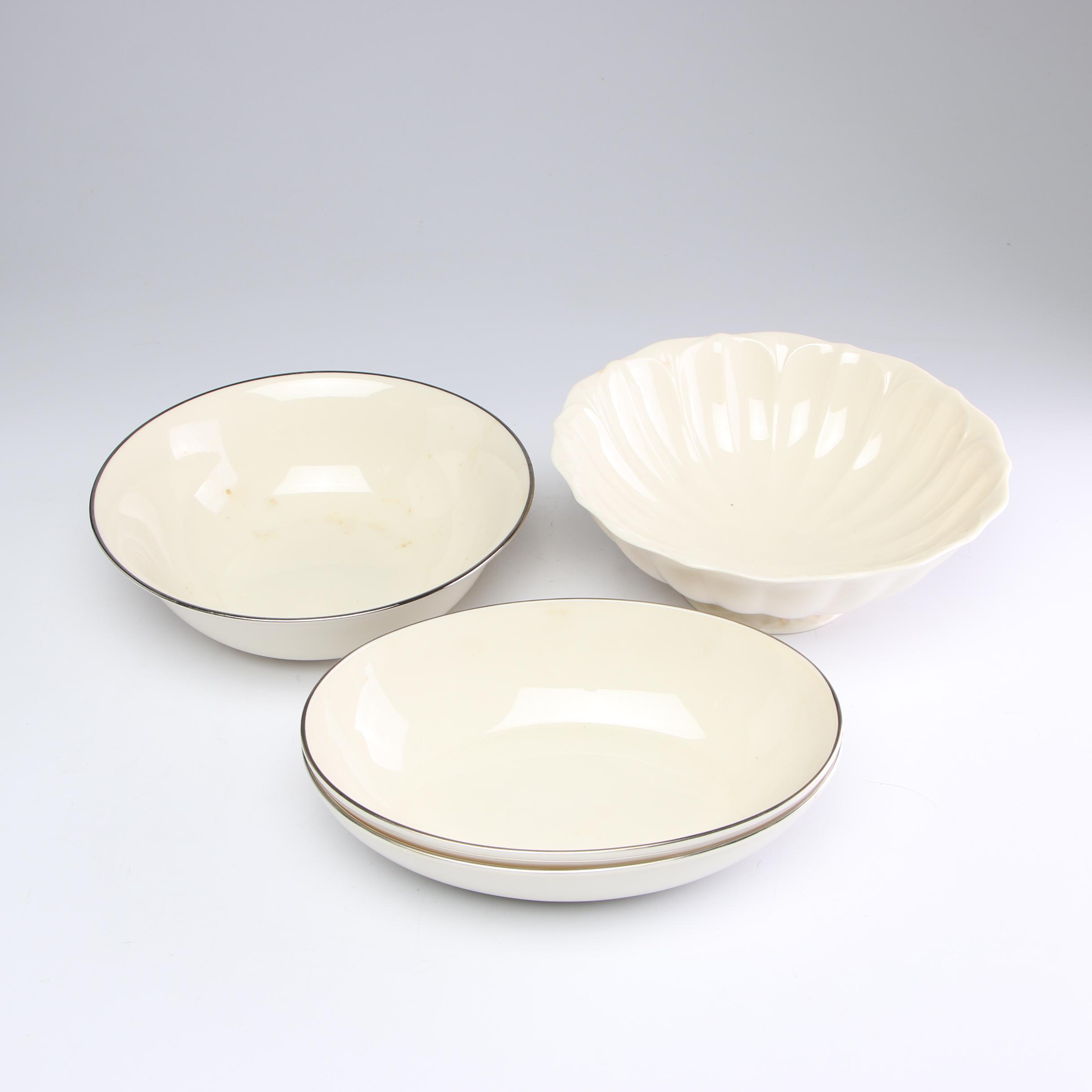 Lenox Porcelain "Olympia PL" and Other Dinnerware, Late 20th Century