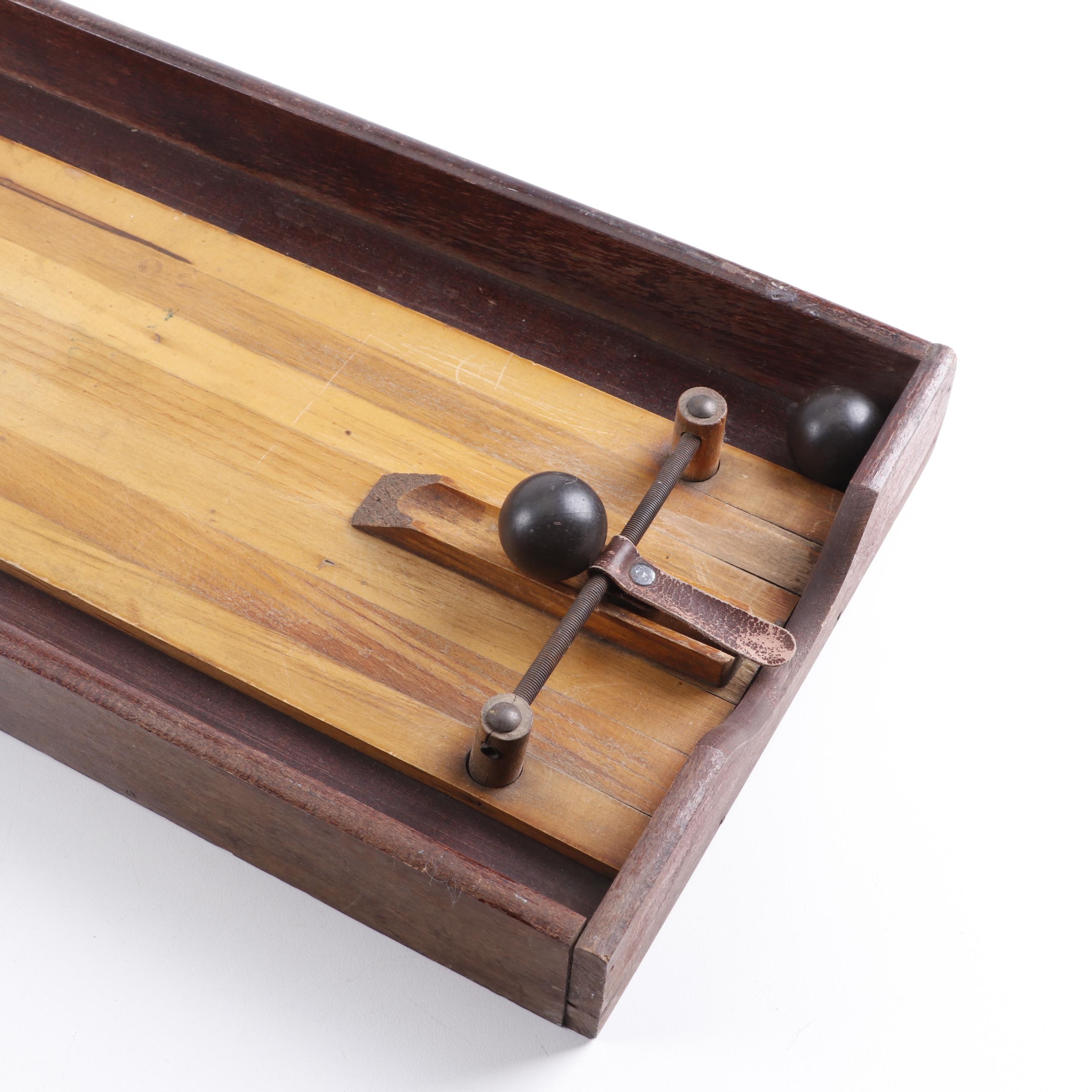 Mason Wooden Toy Bowling Set, Late 19th Century