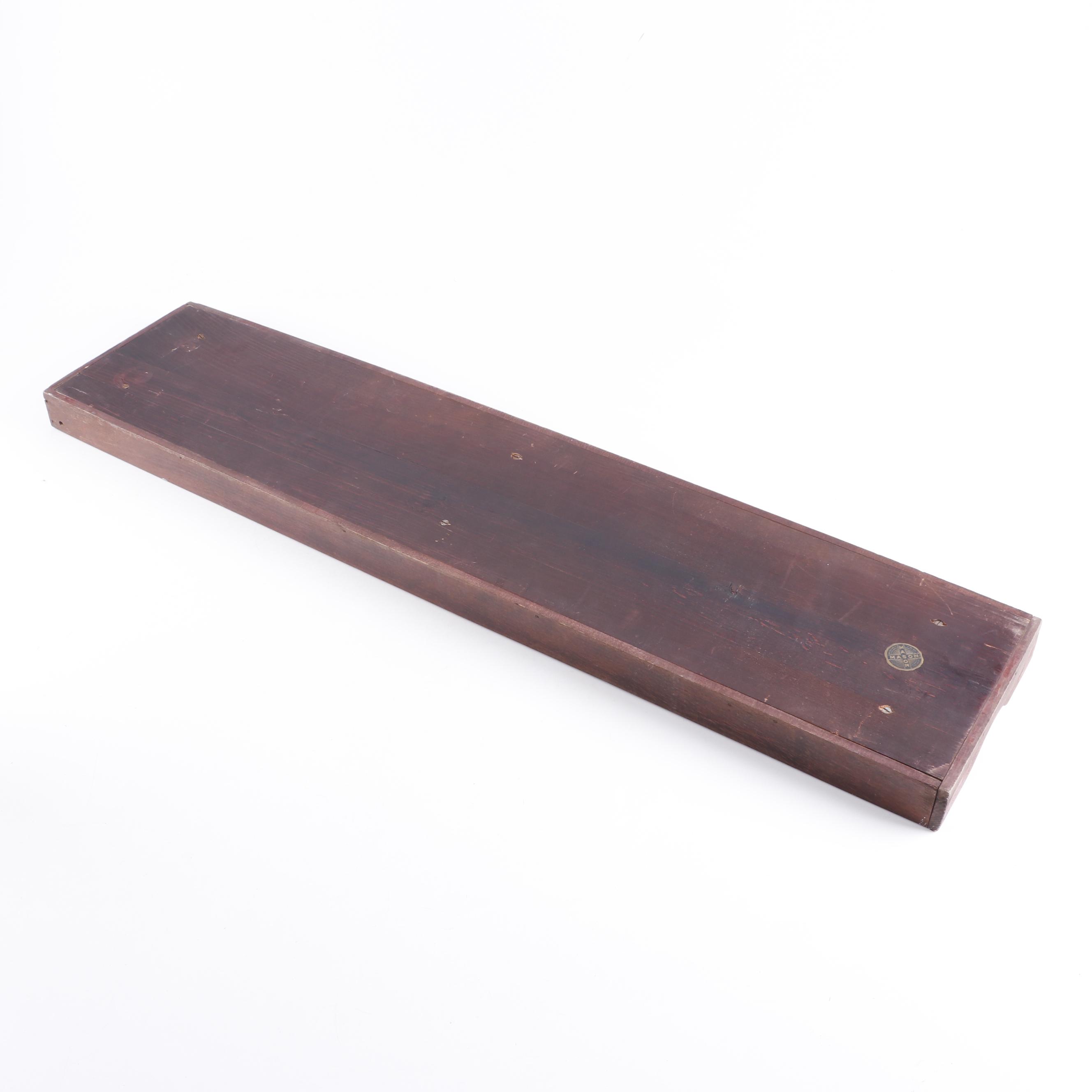 Mason Wooden Toy Bowling Set, Late 19th Century