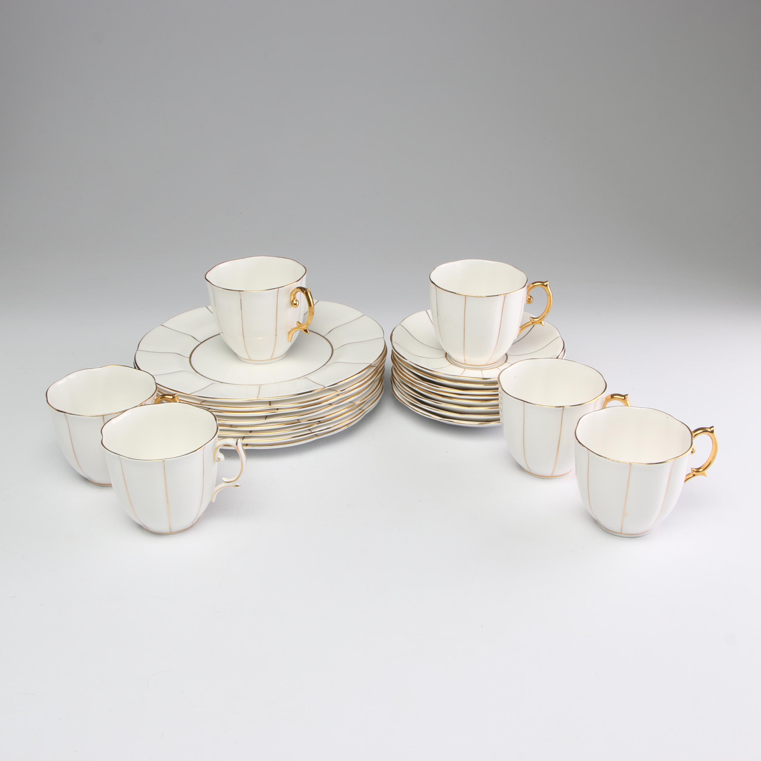 Royal Albert "Kent" Porcelain Dinnerware, Late 20th Century