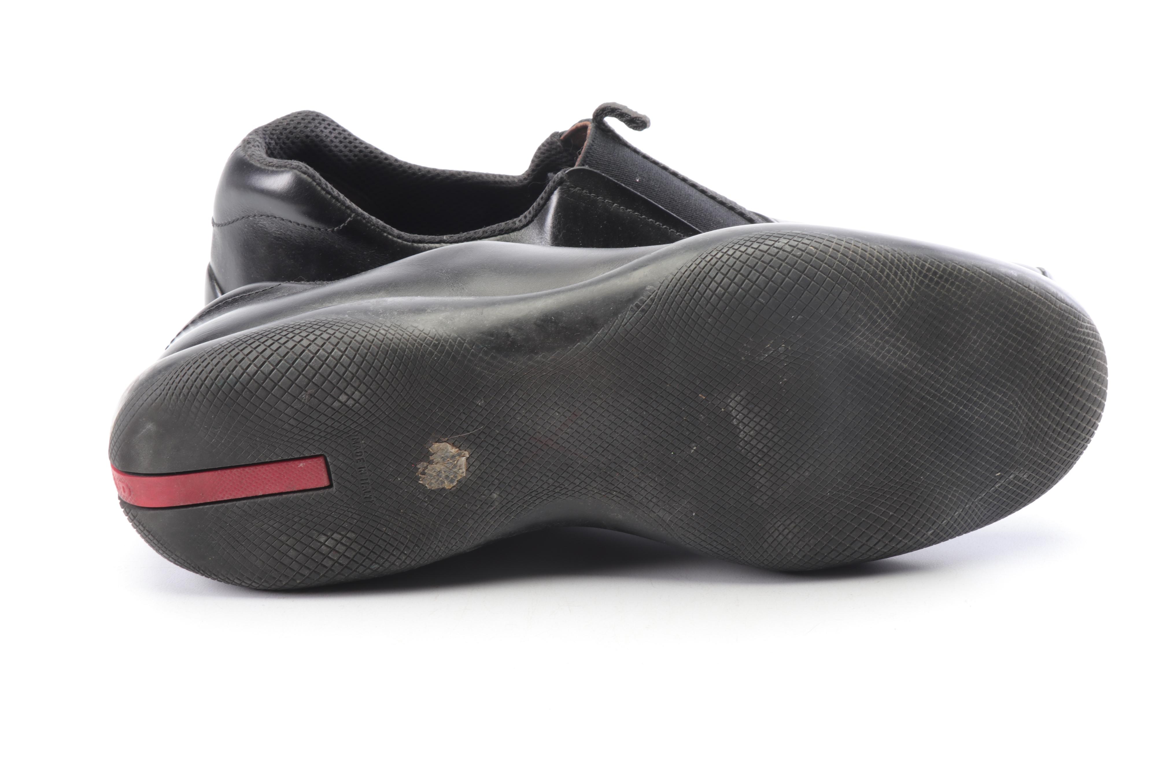 Men's Prada and Salvatore Ferragamo Leather Shoes