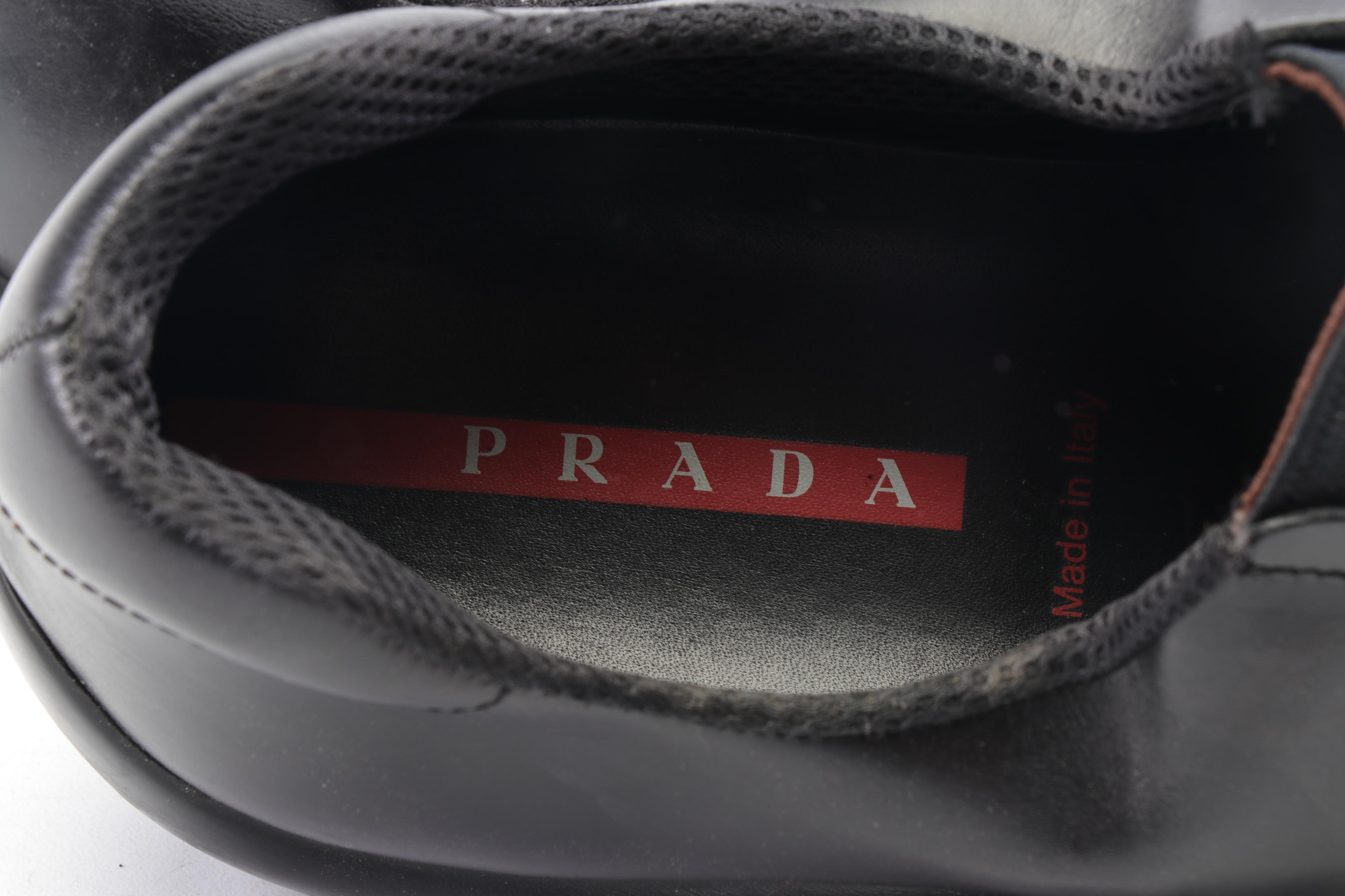 Men's Prada and Salvatore Ferragamo Leather Shoes