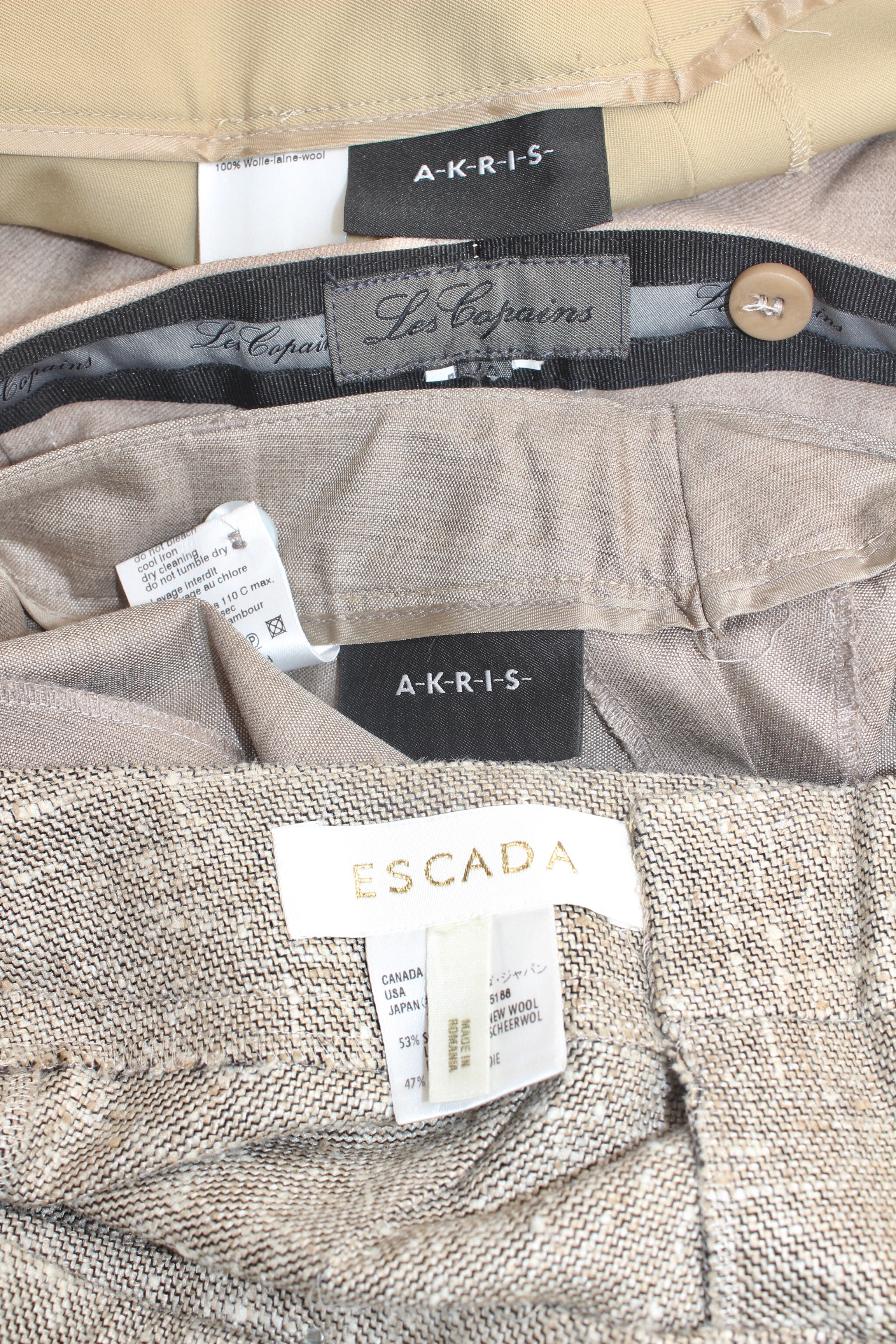 Women's Dress Pants by Tory Burch, Armani, Max Mara, Escada and More