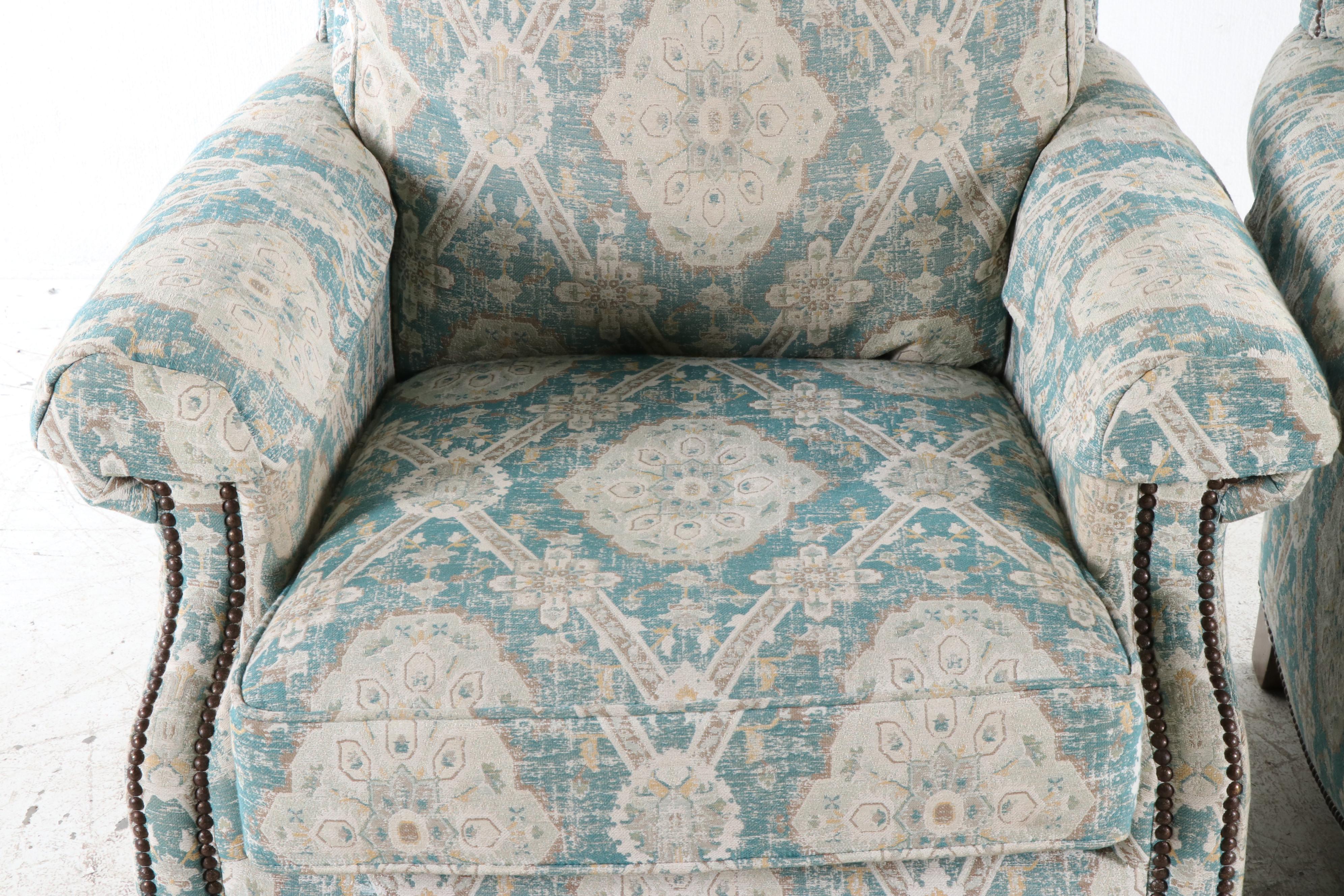 Bassett Furniture Upholstered Armchairs, Contemporary