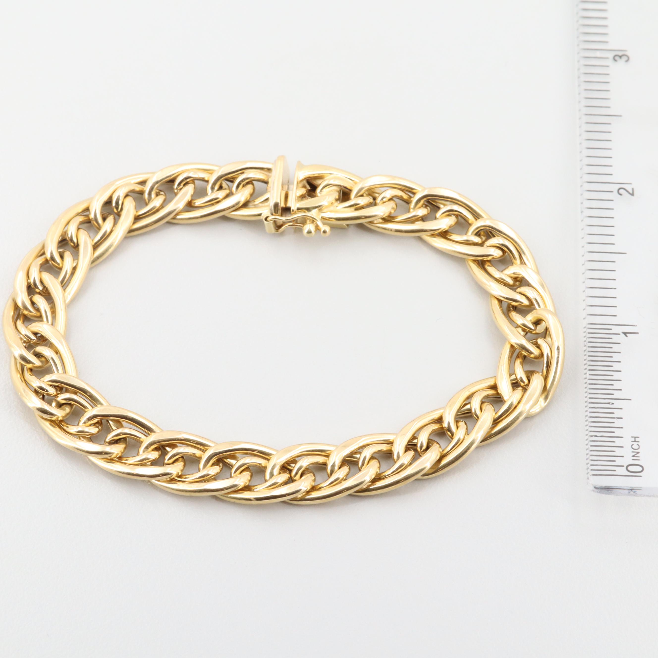 18K Yellow Gold Bracelet