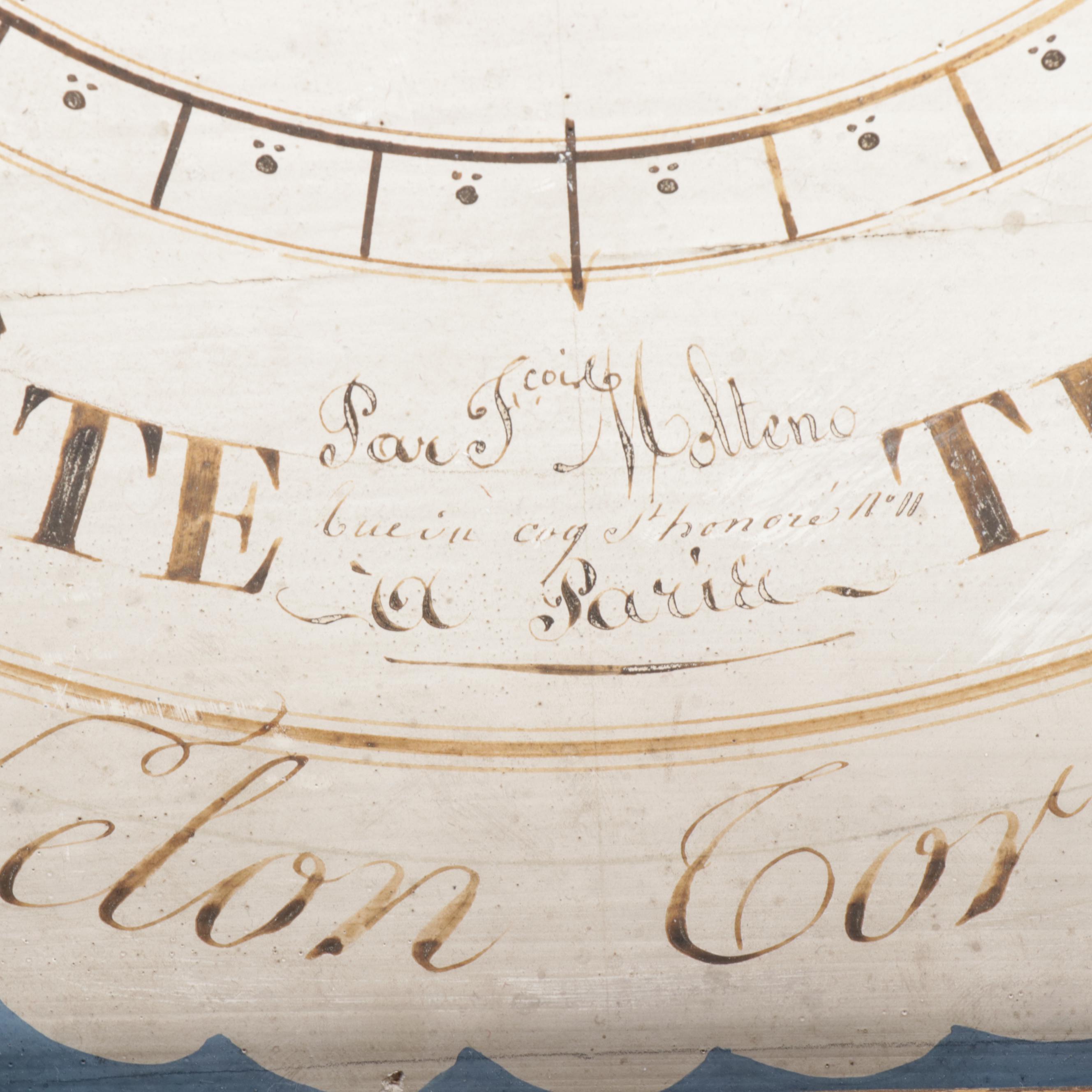 Antique French Barometer Wall Hanging