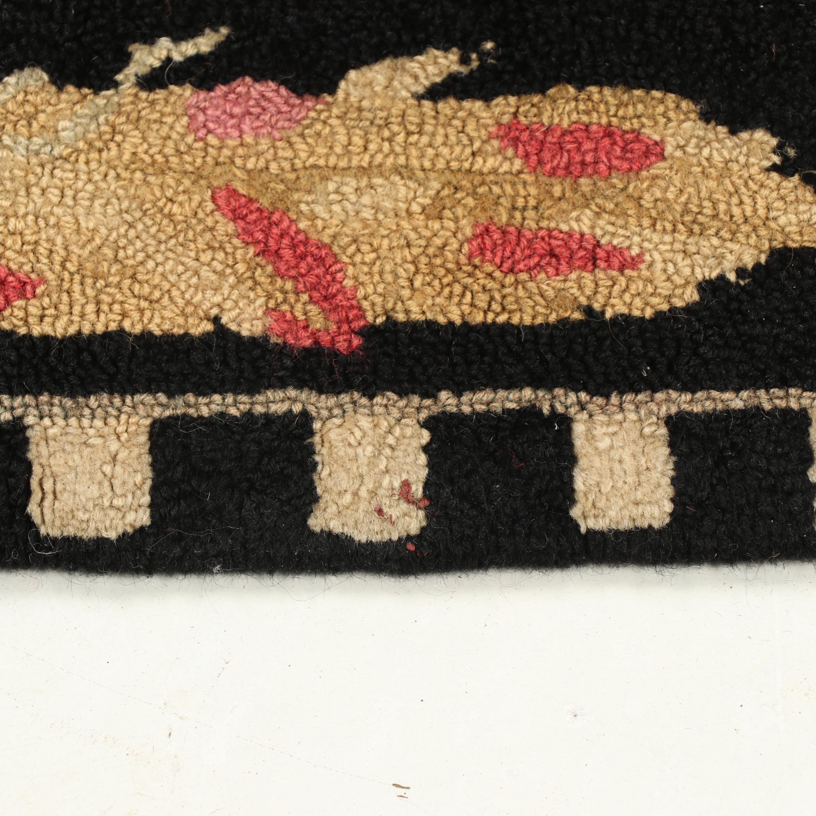 Hand-Hooked Claire Murray Accent Rug