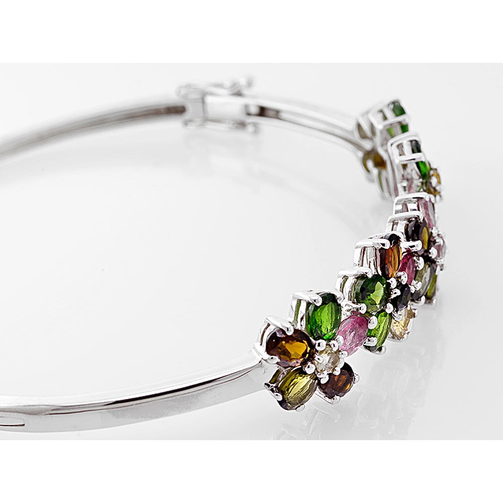 Sterling Silver Tourmaline Bracelet