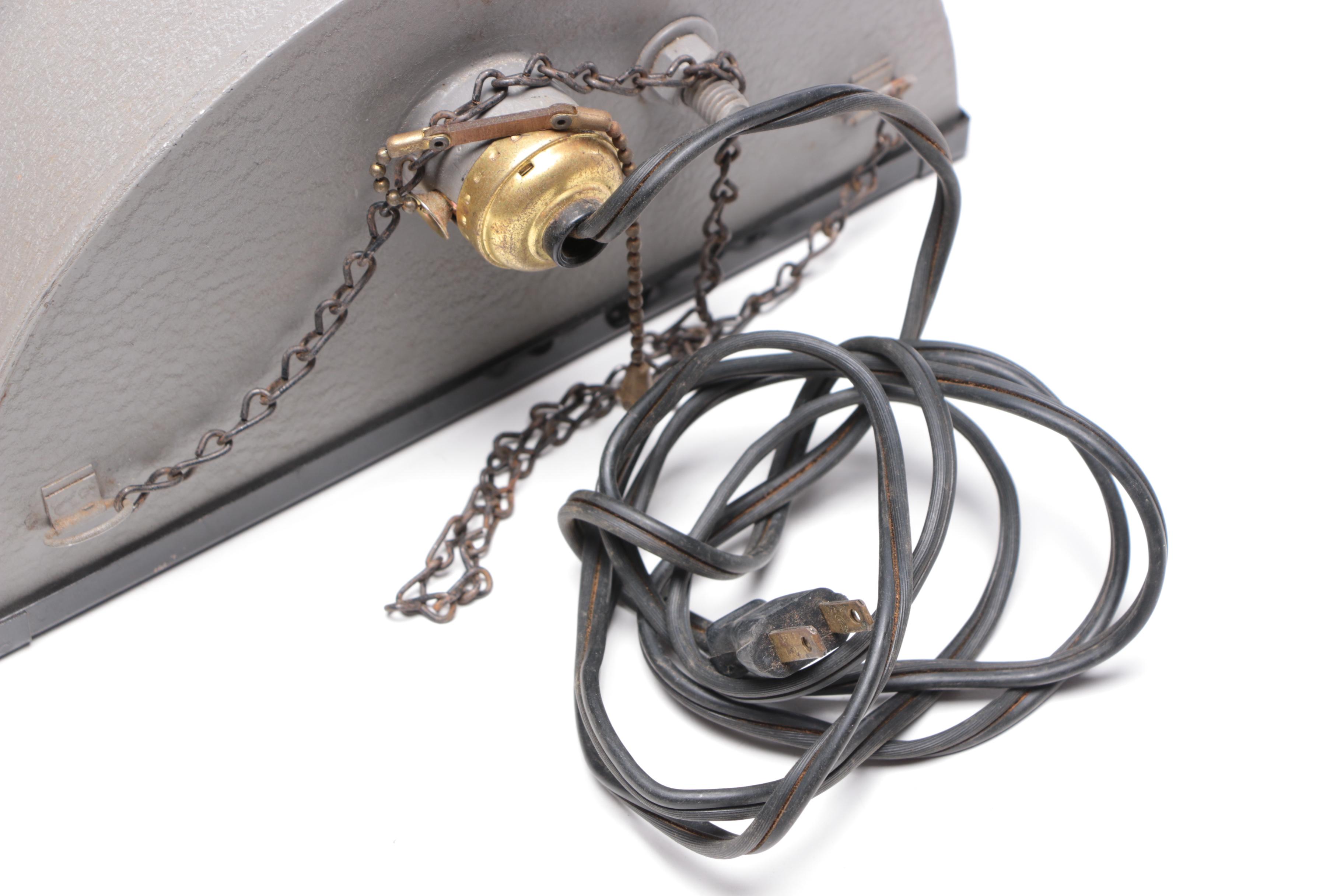 Kodak Darkroom Utility Safelight Lamp with Other Darkroom Accessories