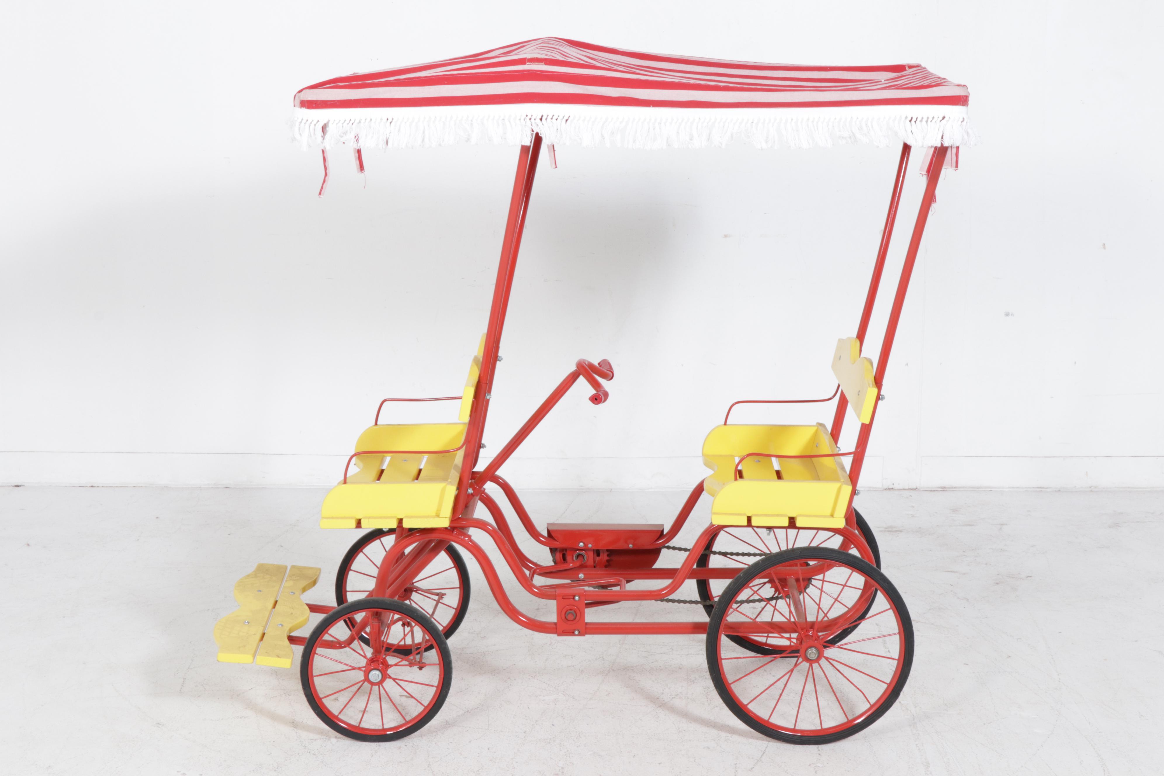 Vintage Children's Gym-Dandy Surrey Pedal Car