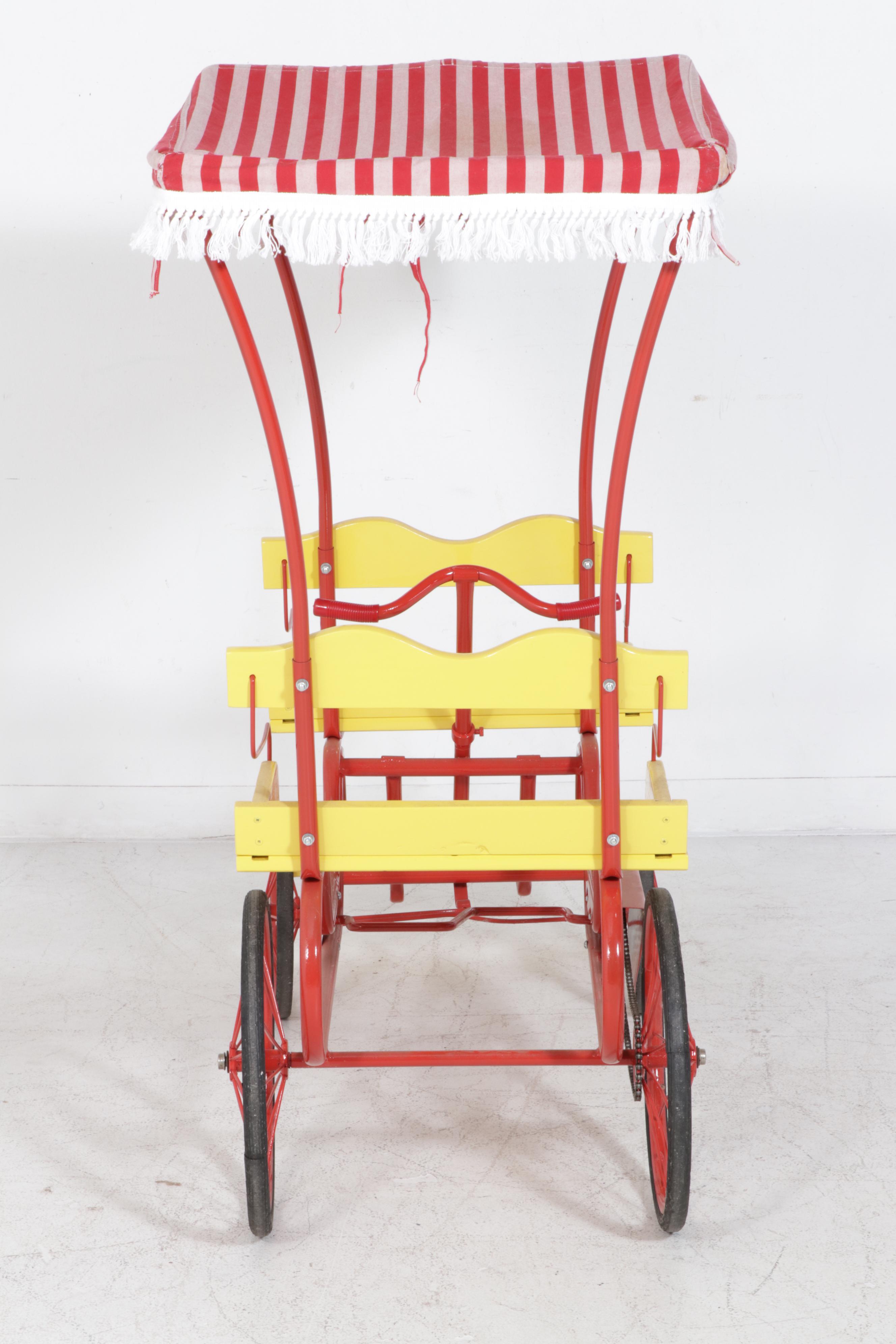 Vintage Children's Gym-Dandy Surrey Pedal Car