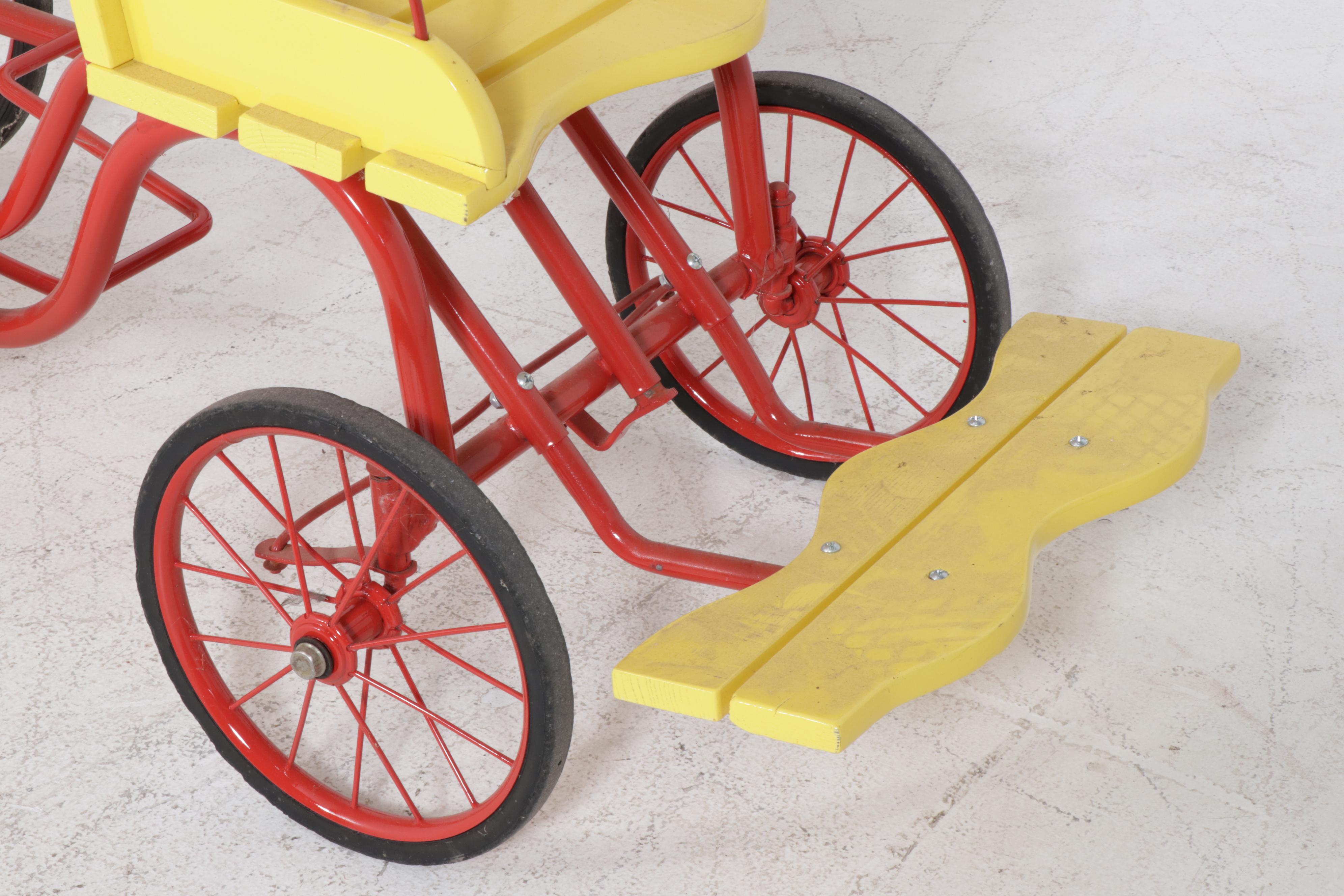Vintage Children's Gym-Dandy Surrey Pedal Car