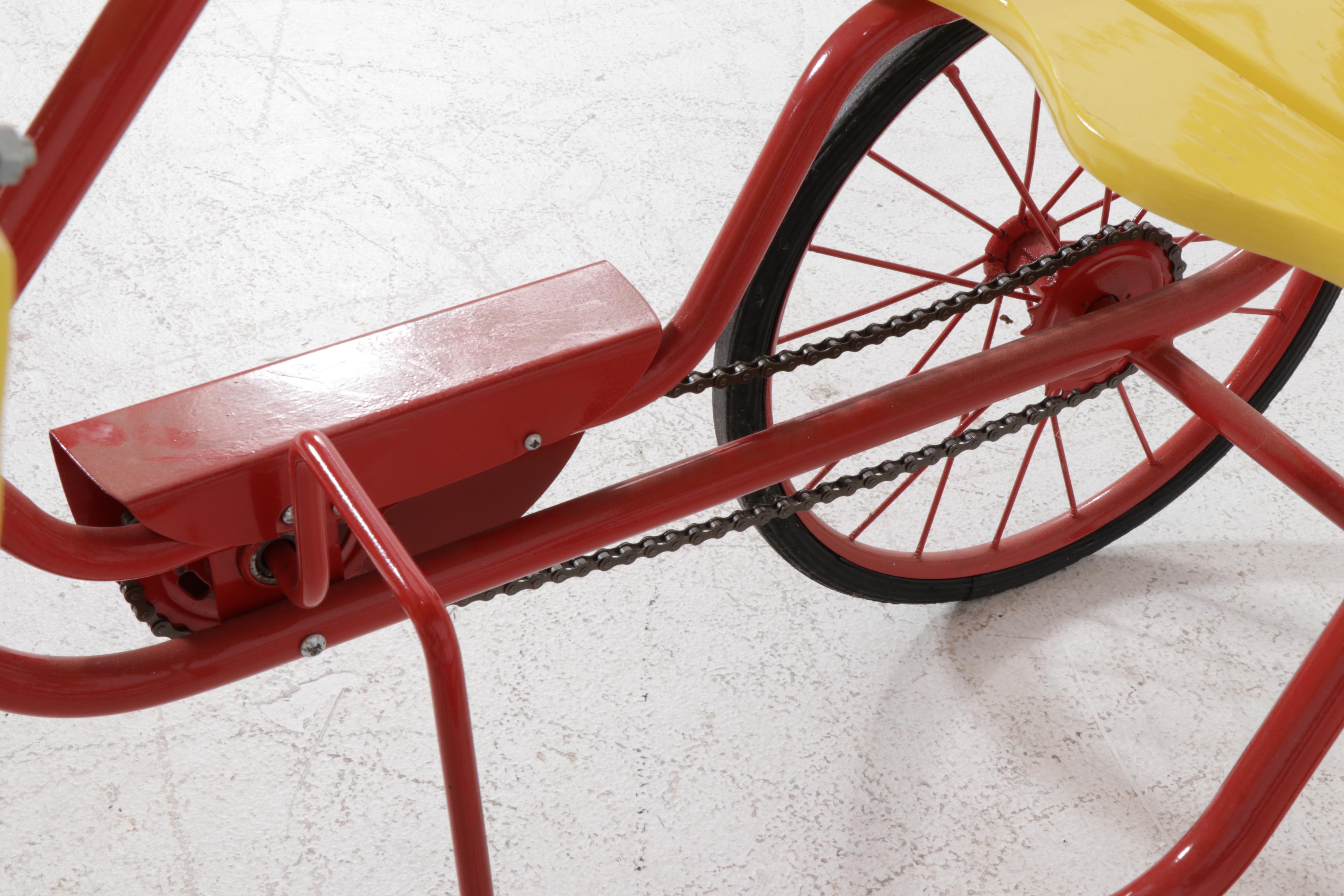 Vintage Children's Gym-Dandy Surrey Pedal Car