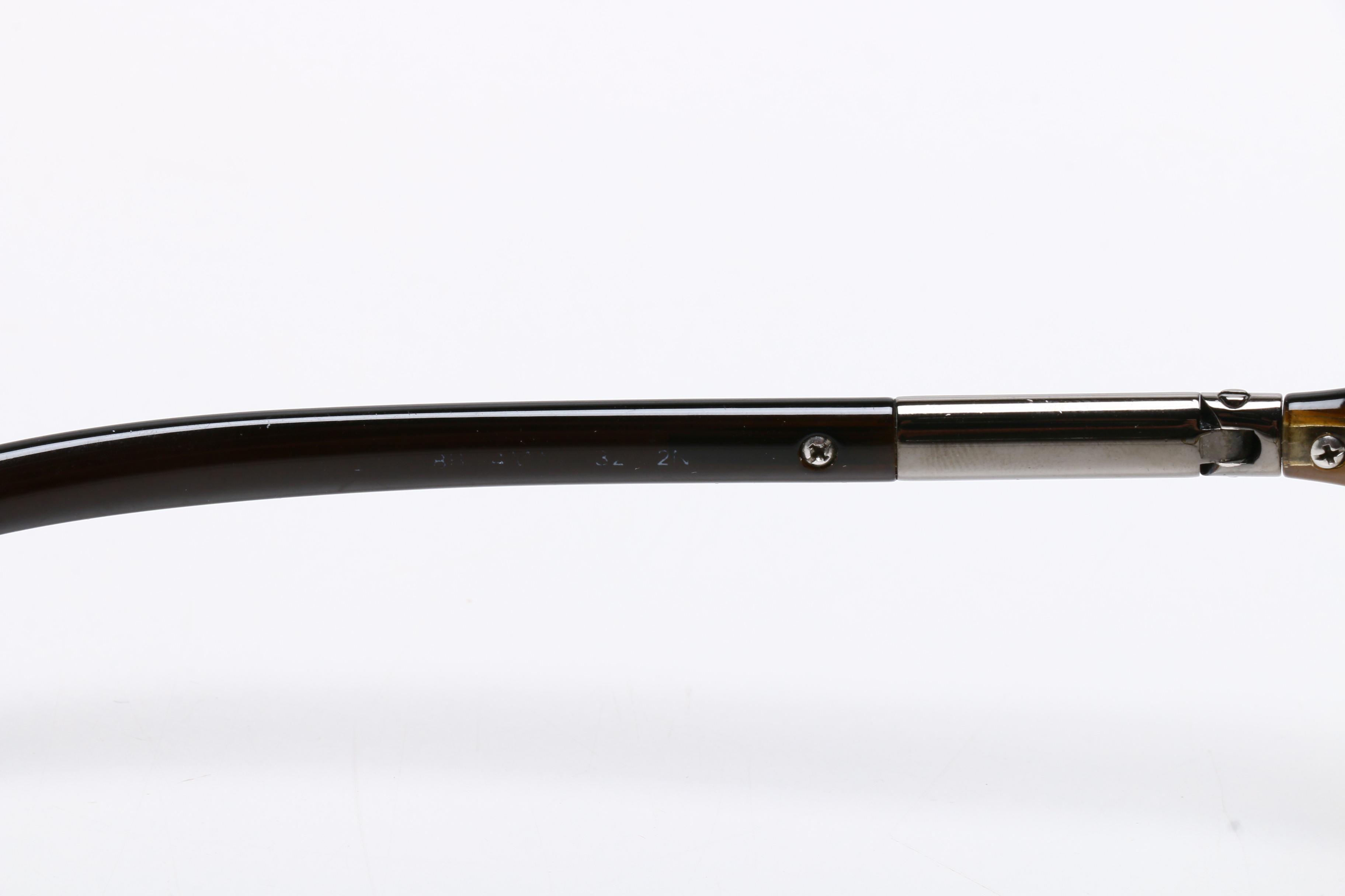 Prada and Diane von Furstenburg Butterfly Style Sunglasses with Prada Case